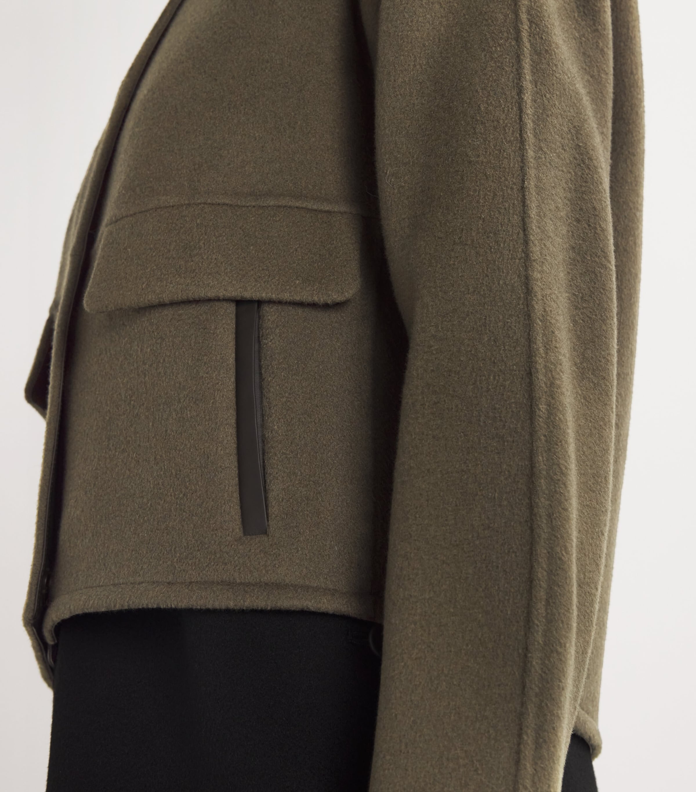 Wool-Cashmere Structured Jacket A2108 Image 6