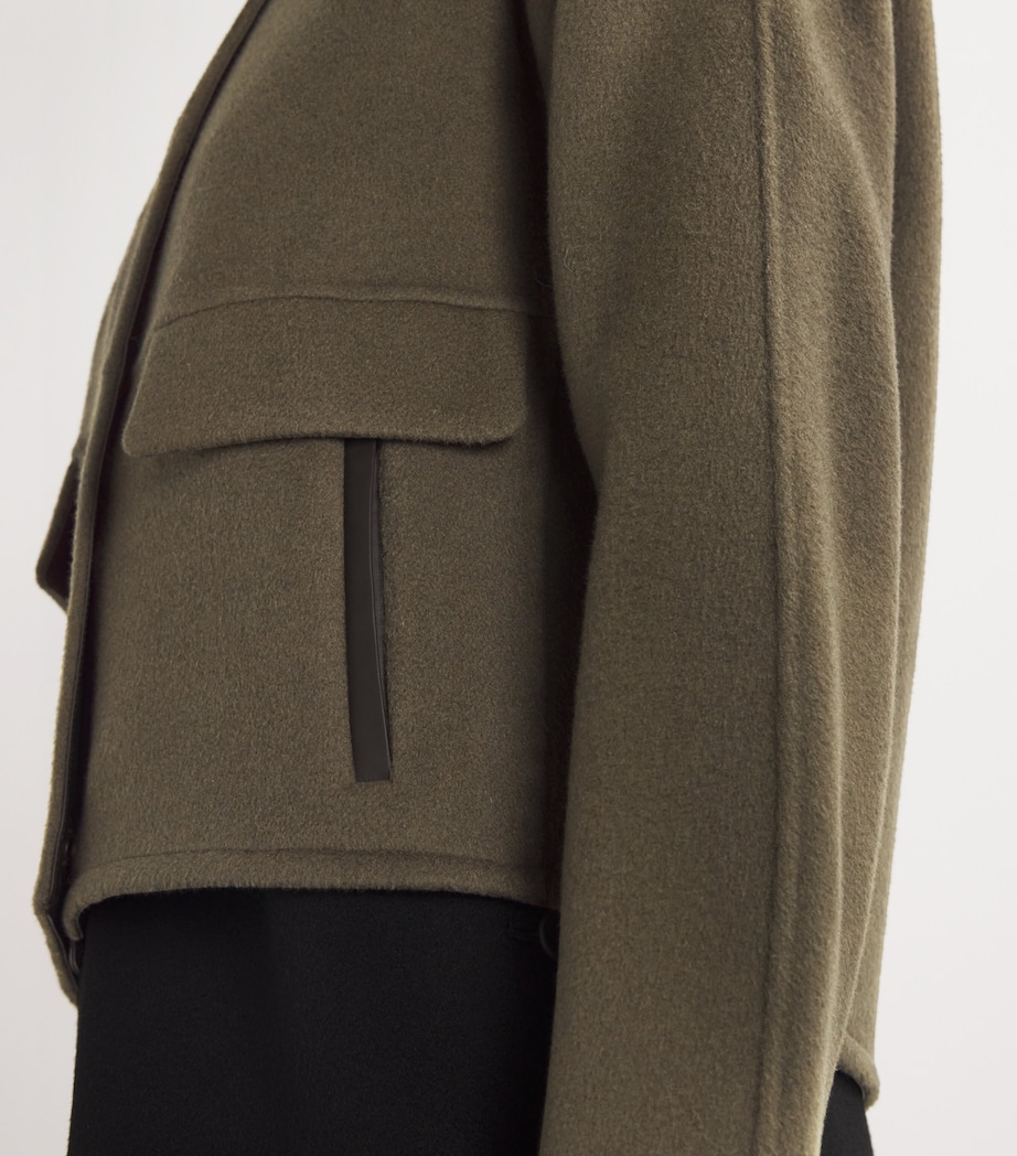 Wool-Cashmere Structured Jacket A2108 Image 6