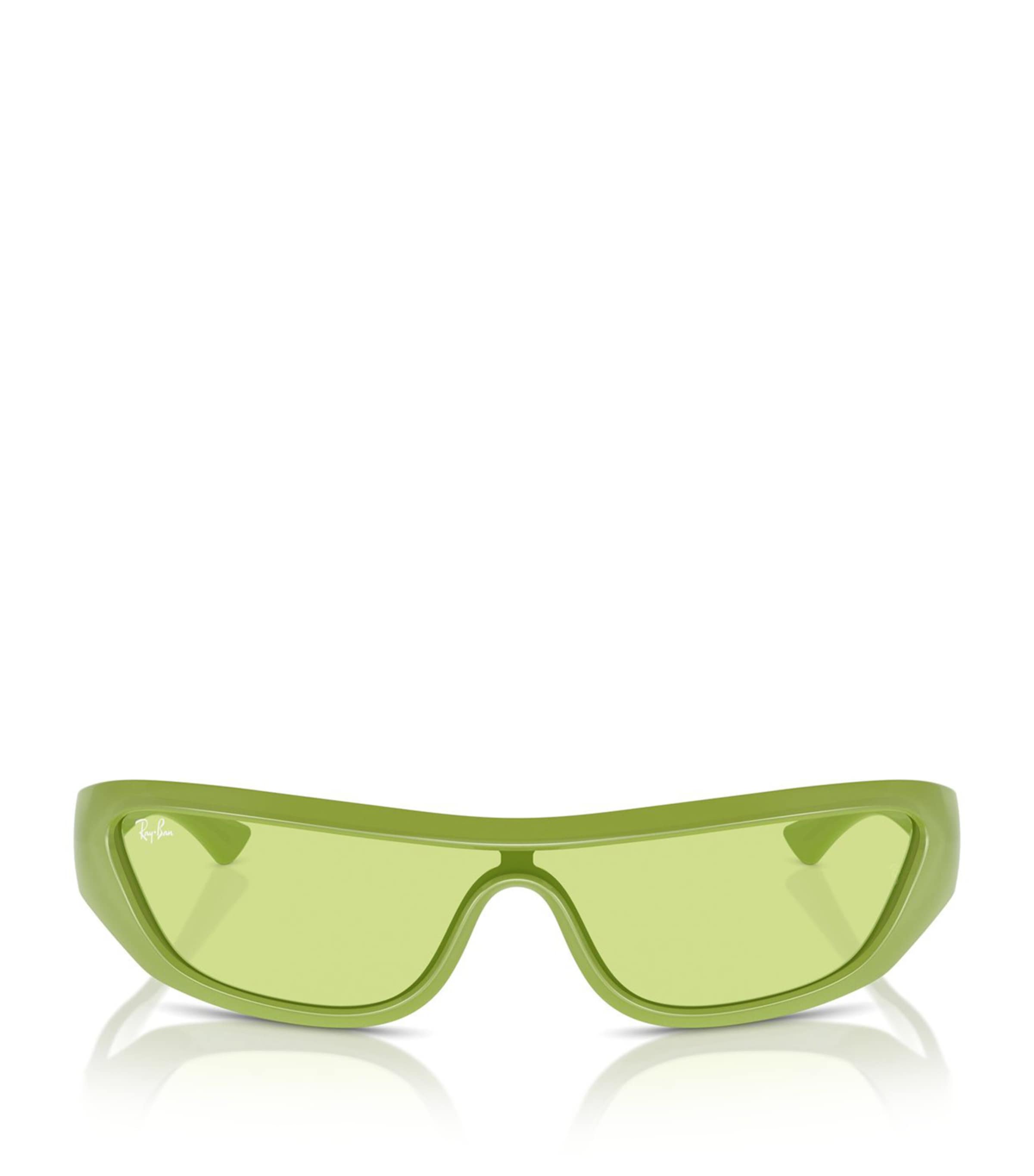 Shop Ray Ban Rb4431 Xan Sunglasses In Green