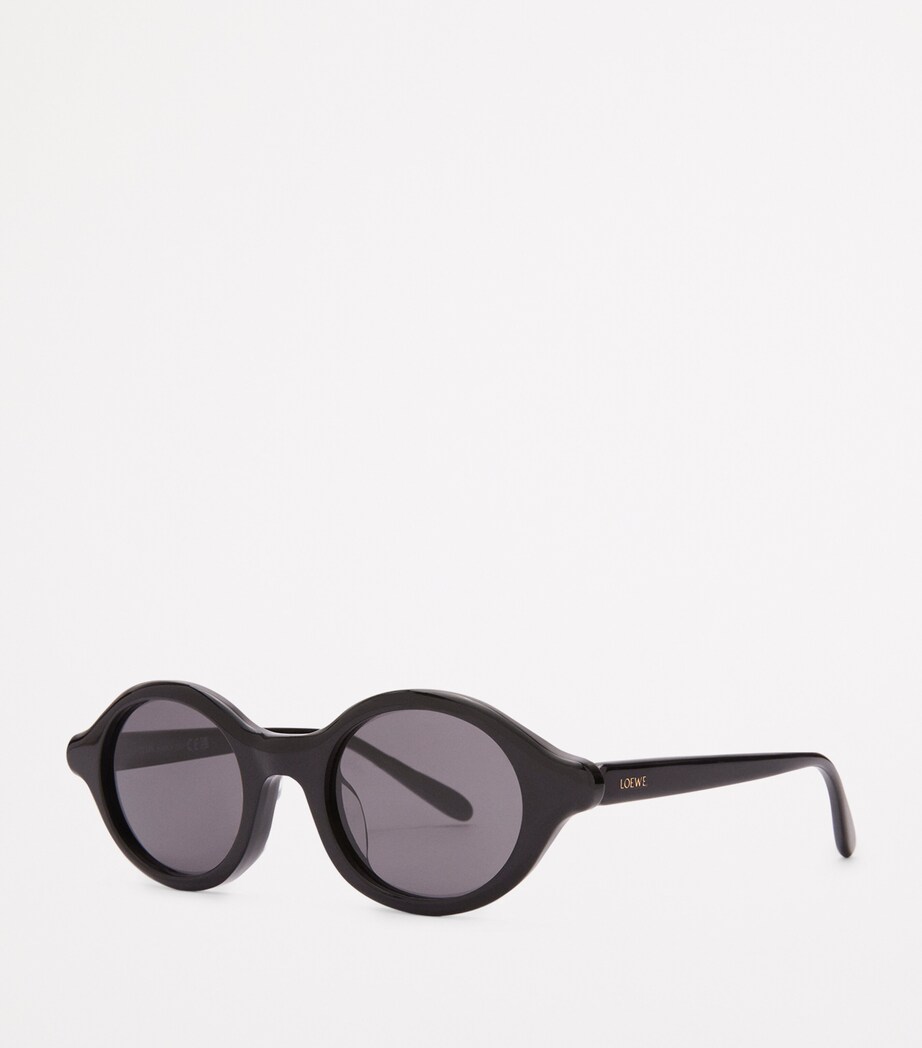 LOEWE Epsilon Slim Sunglasses Black Image 2