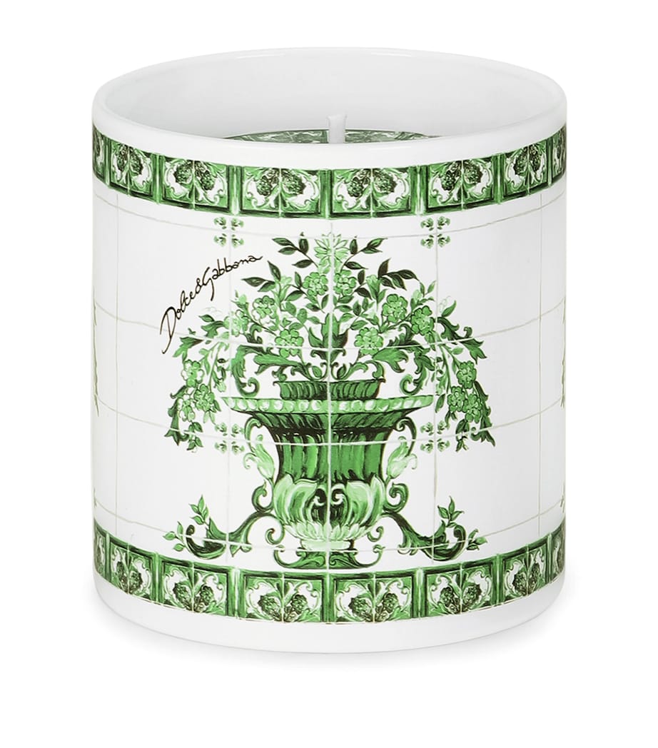 Majolica Verde Sicilian Neroli & Lemon Scented Candle (380g) UV021NEROLI Image 1