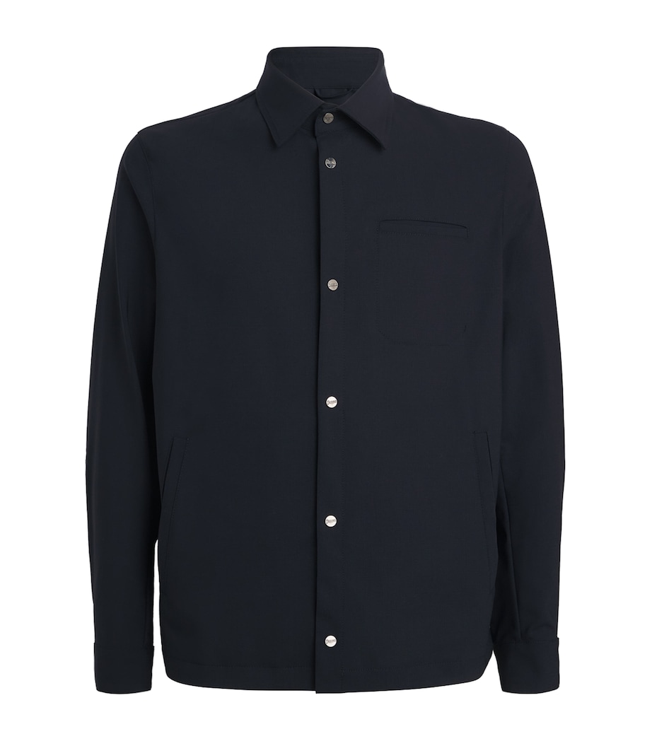 Collared Overshirt 9200 BLUE Image 1