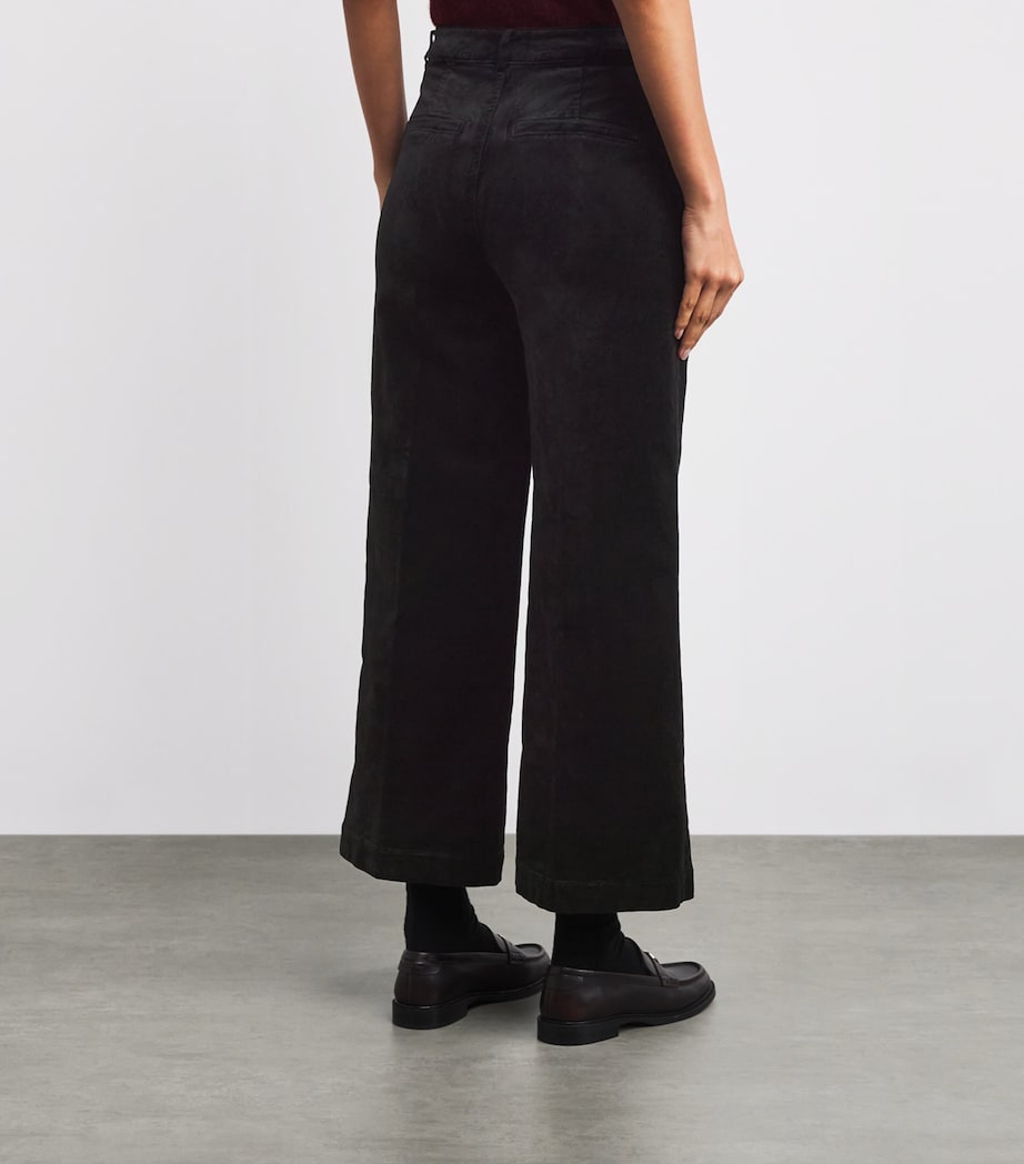 Velvet Anessa Trousers BLACK OVERDYE Image 4