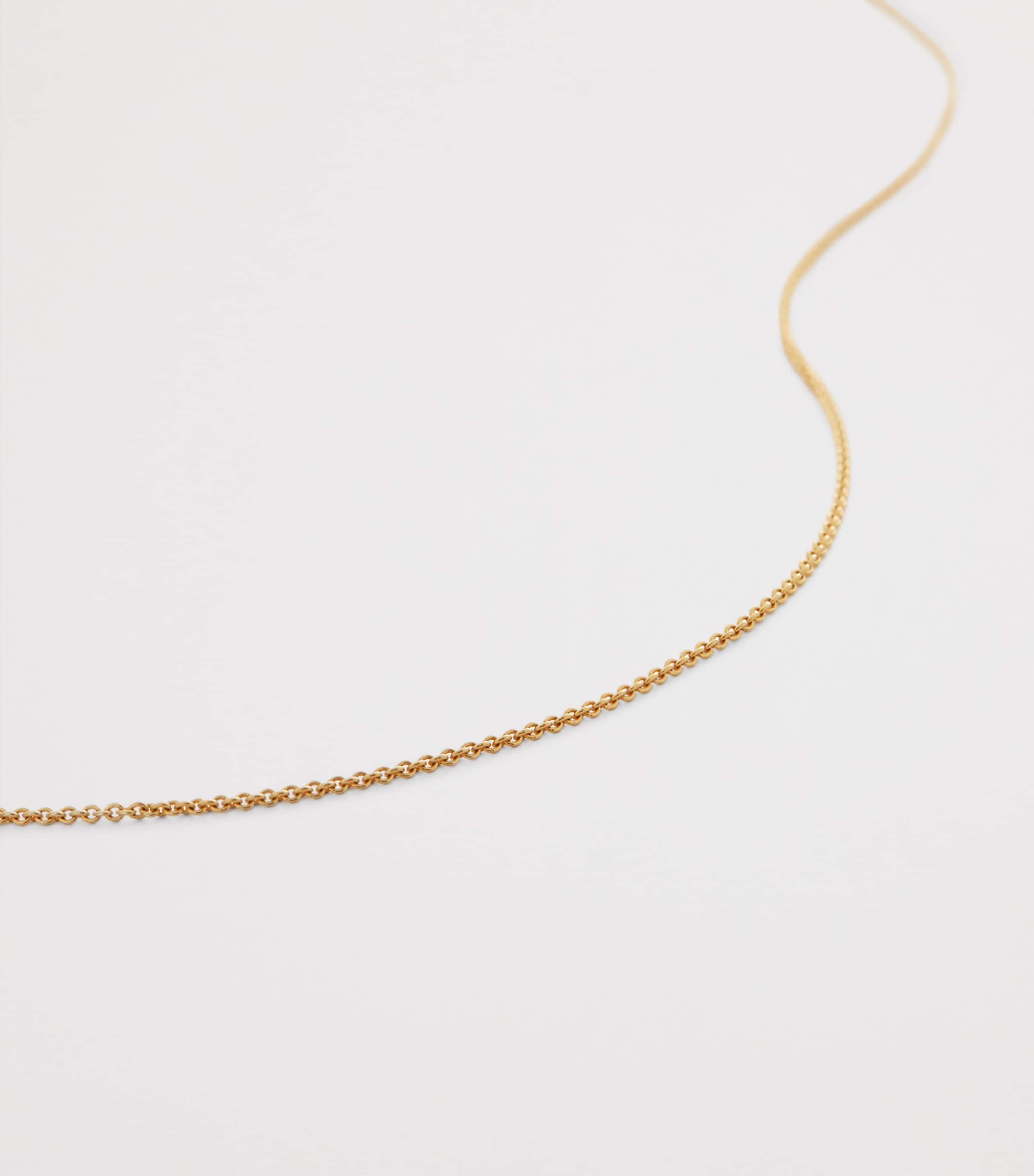 Gold Vermeil Fine Chain Necklace 18K GOLD VERMEIL Image 2