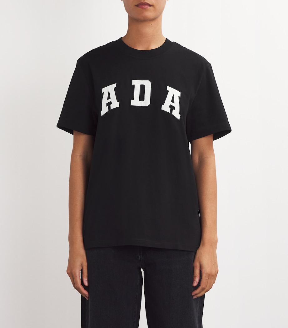 Cotton Oversized T-Shirt BLACK Image 3
