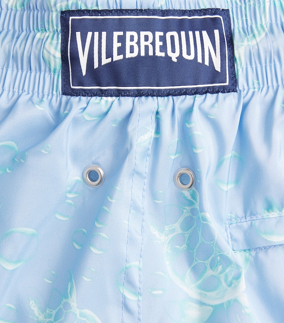Vilebrequin Mens Bubbles Turtles Mahina Swim Shorts Cloudy Image 5