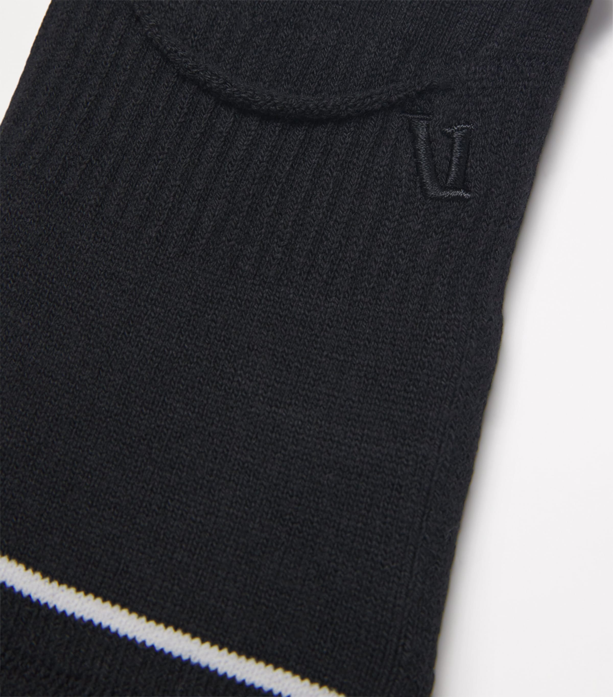 VUORI Mens No Show Performance Socks Black Image 2