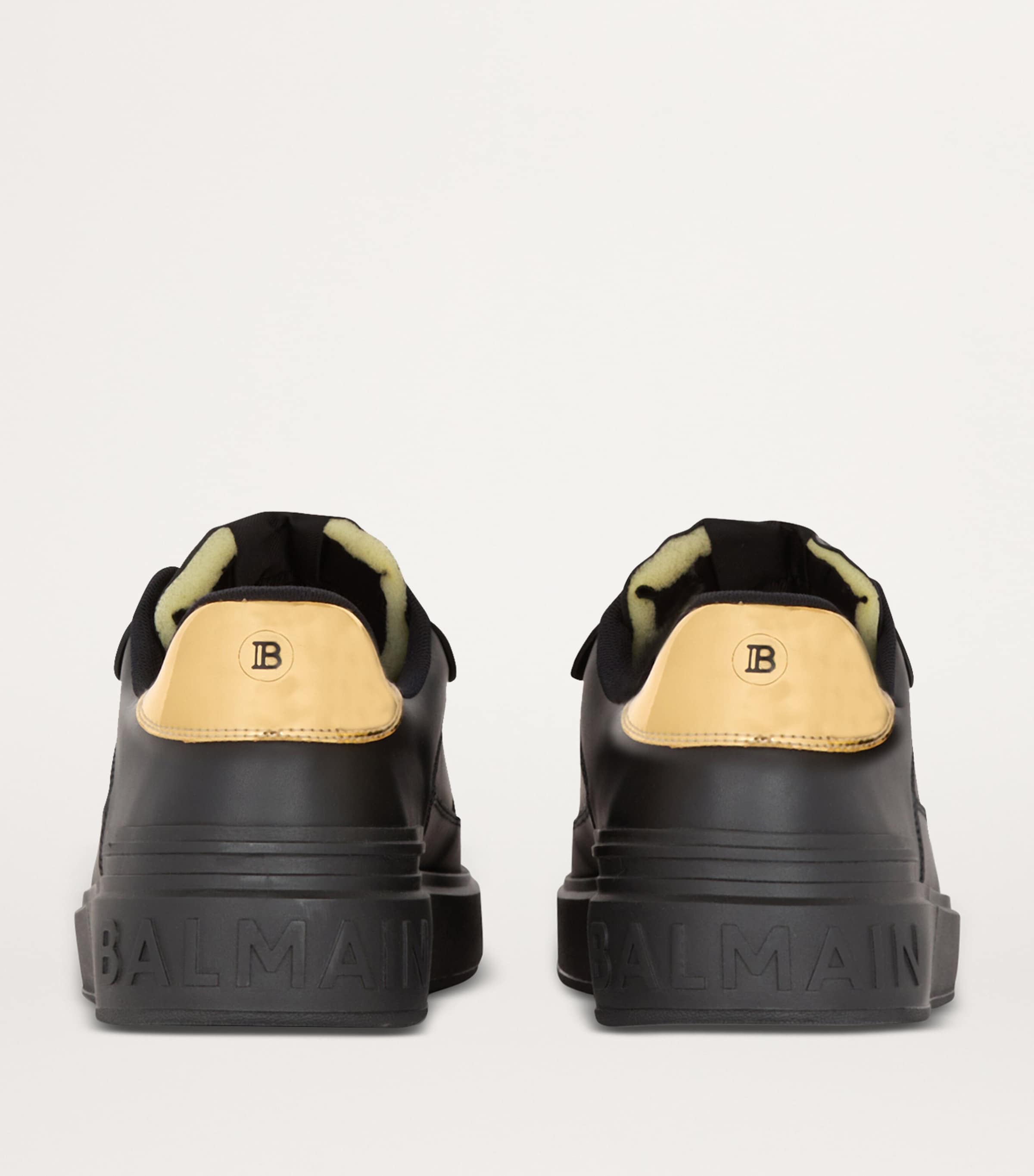 Leather B-Court Flip Sneakers EAD NOIR/OR Image 8