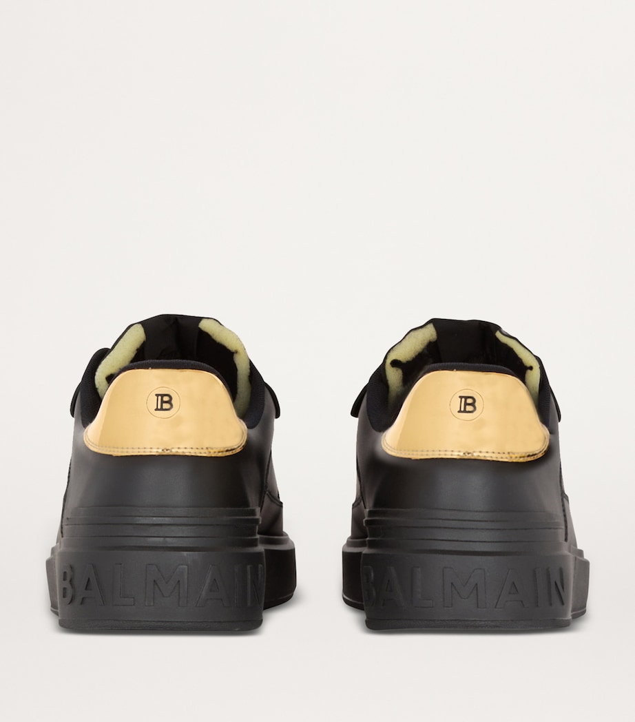 Leather B-Court Flip Sneakers EAD NOIR/OR Image 8