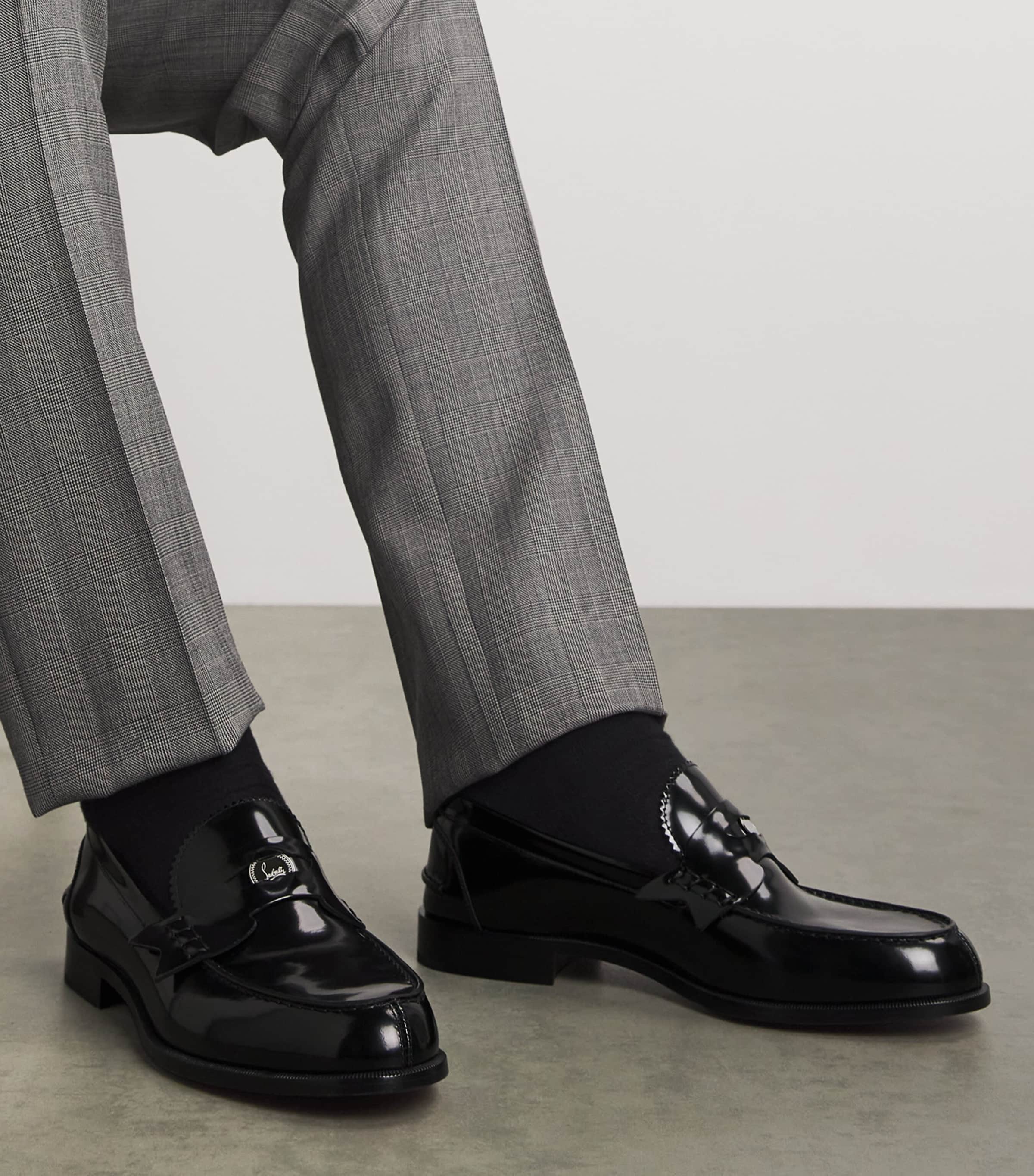 【完売必至】Christian Louboutin Penny レザーローファー Christian Louboutin Leather Penny Loafers | Harrods HK