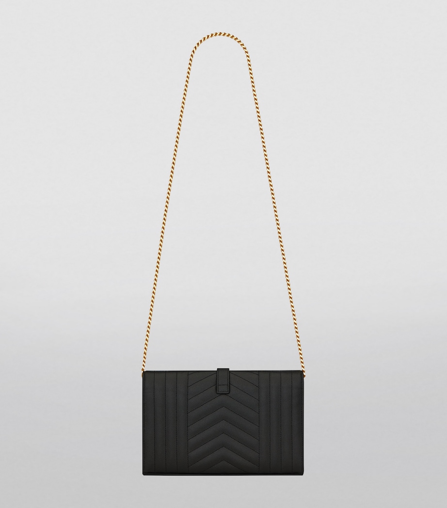 Monogram Saint Laurent Mix Matelassé Chain Wallet 1000 Image 4