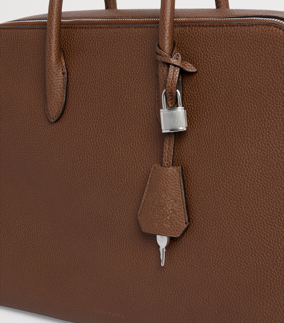 Dunhill Leather Bourdon 38 Briefcase Image 6