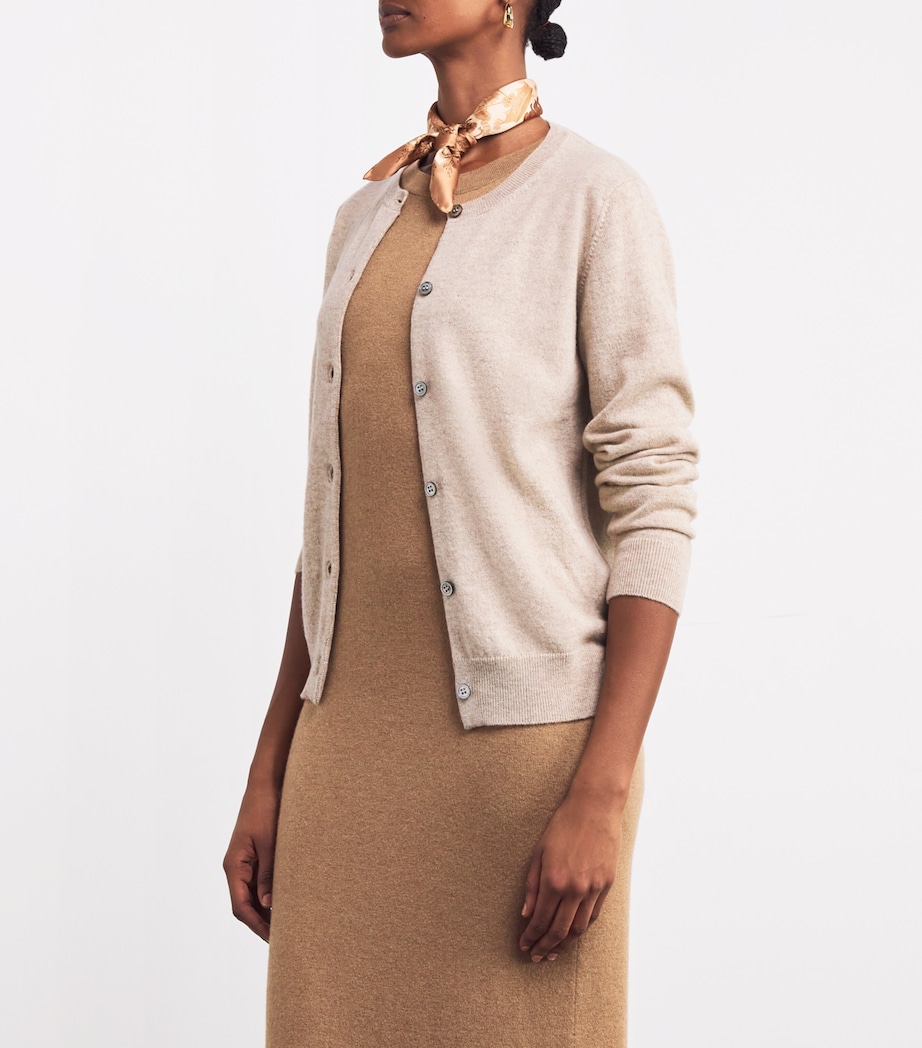 Silk Pegasus Print Scarf CREAM Image 4