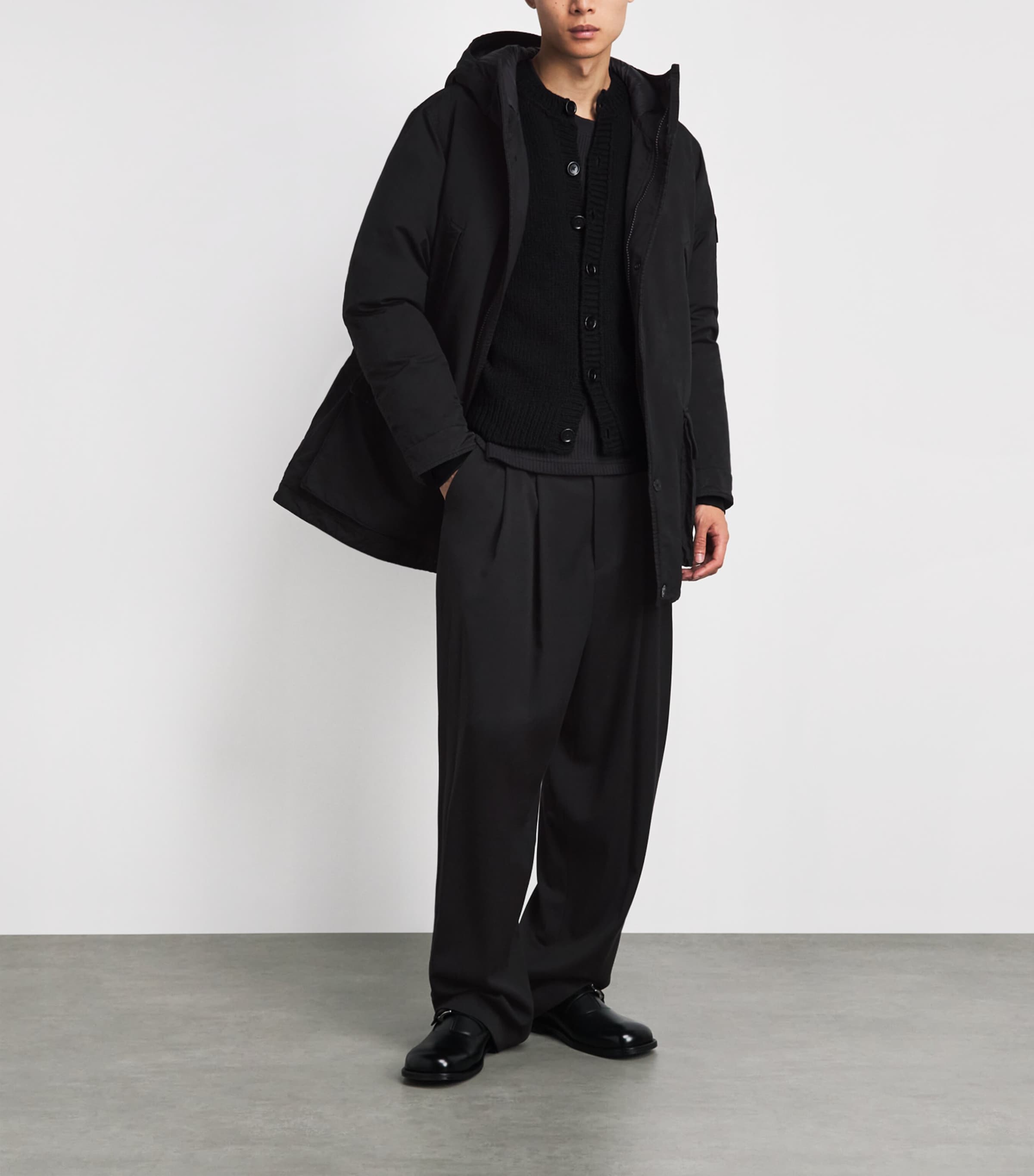 Stone Island Mens GHOST PIECE Short Down Parka Image 2