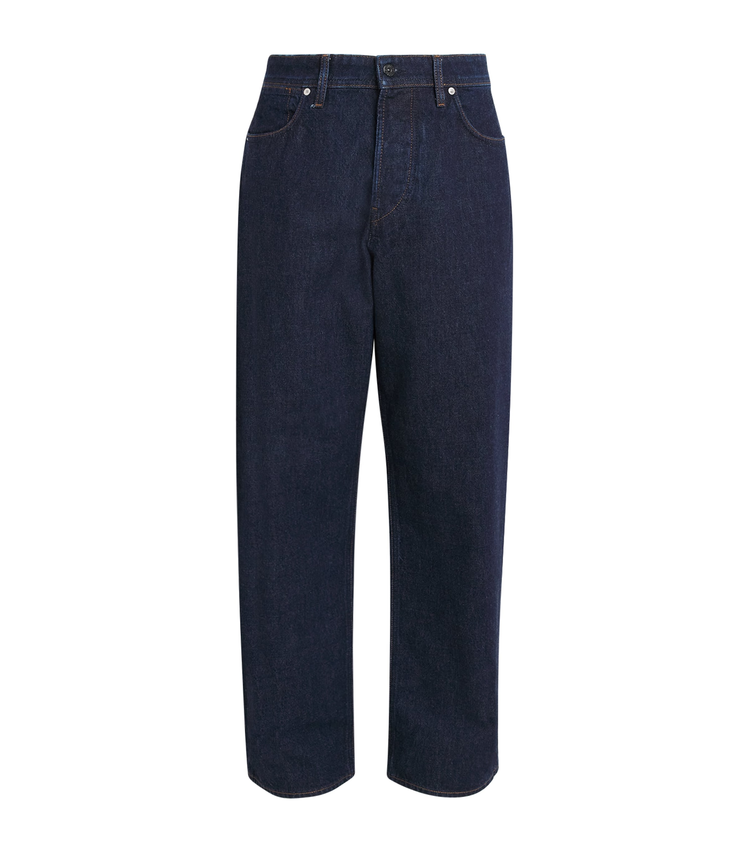 Stone Island Mens Loose-Fit Jeans Image 1