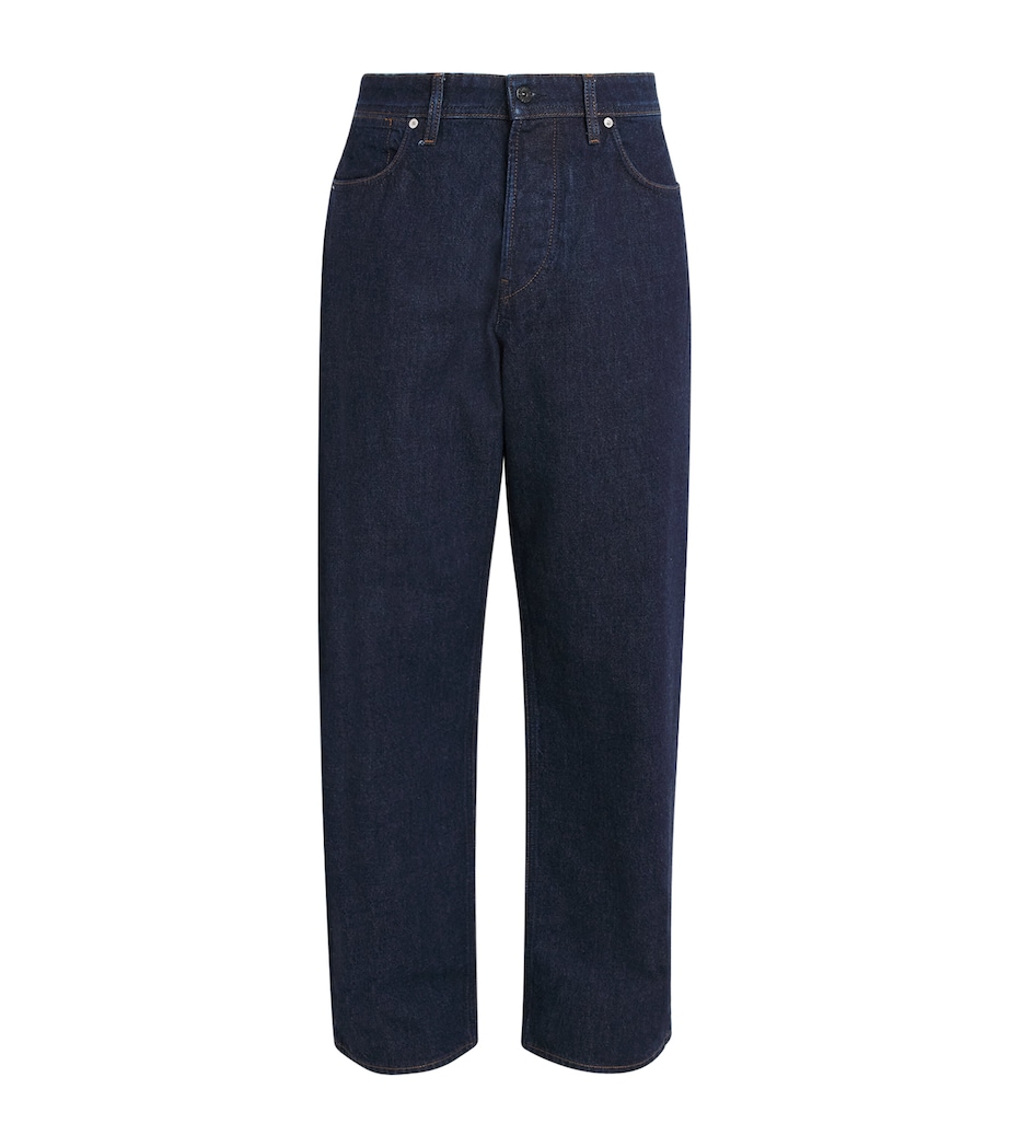 Stone Island Mens Loose-Fit Jeans Image 1