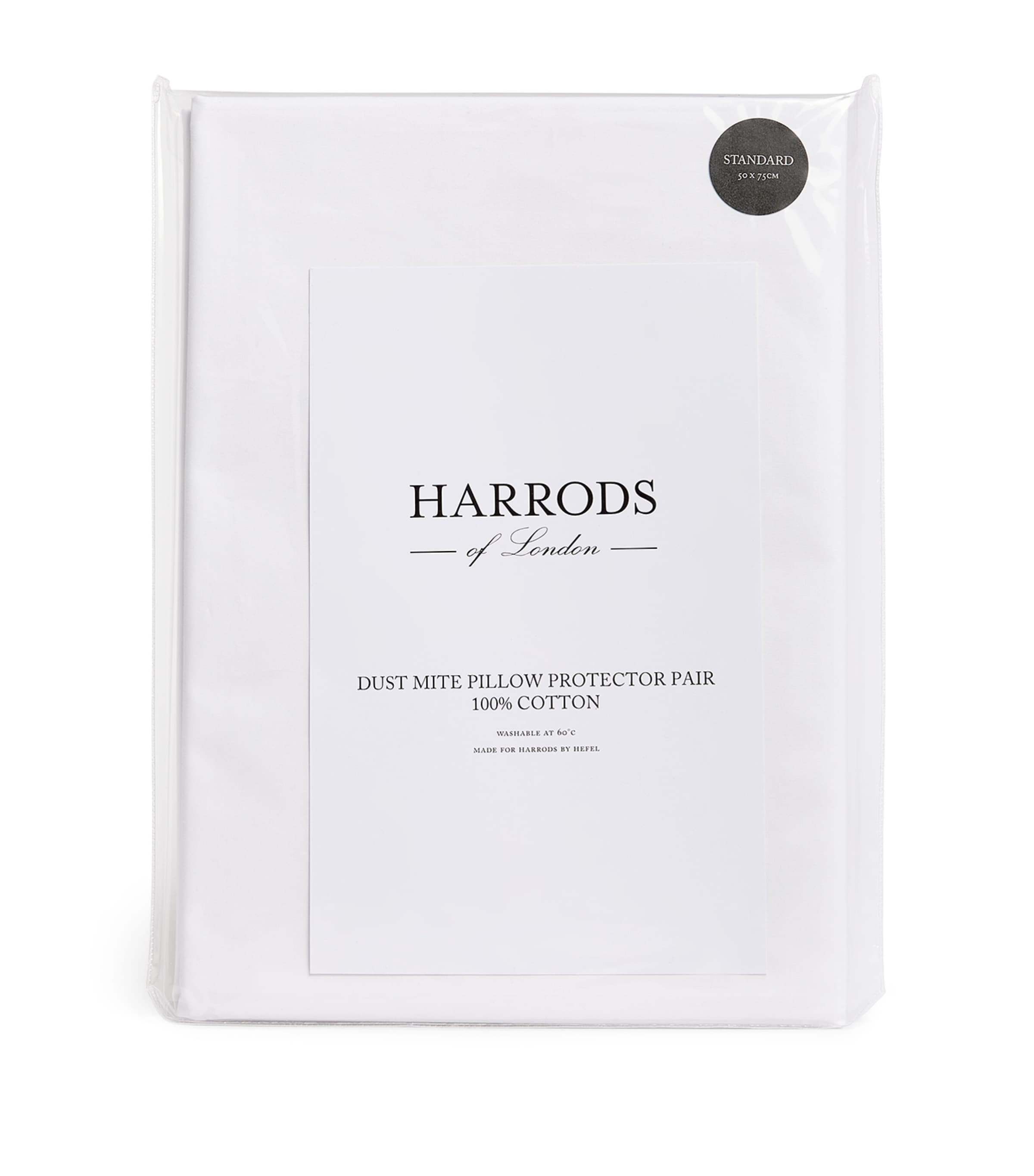 Harrods Of London Dust Mite Pillowcase Protector Pair