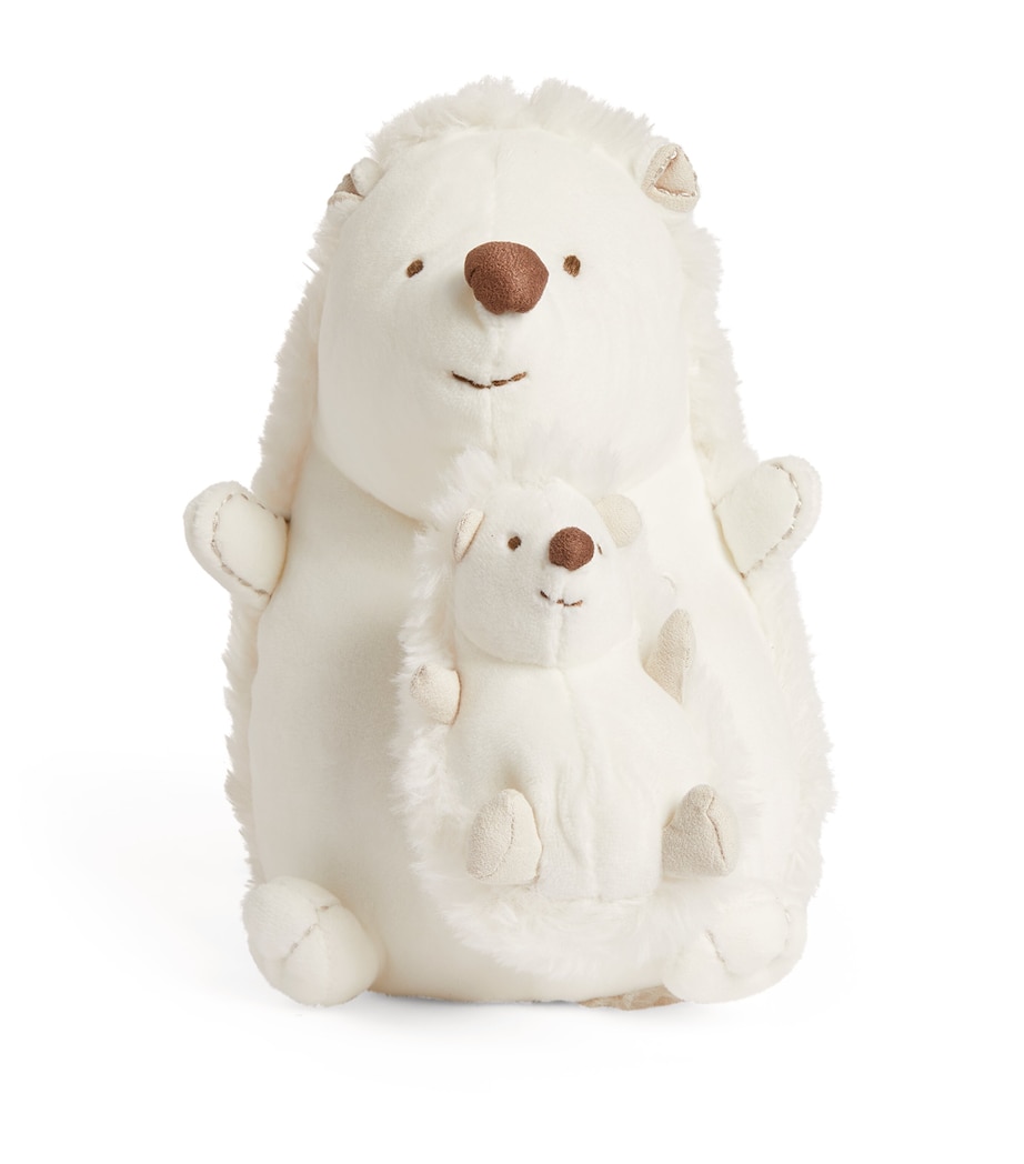 Tartine et Chocolat Léon The Musical Hedgehog Soft Toy (25cm) Beige Image 1