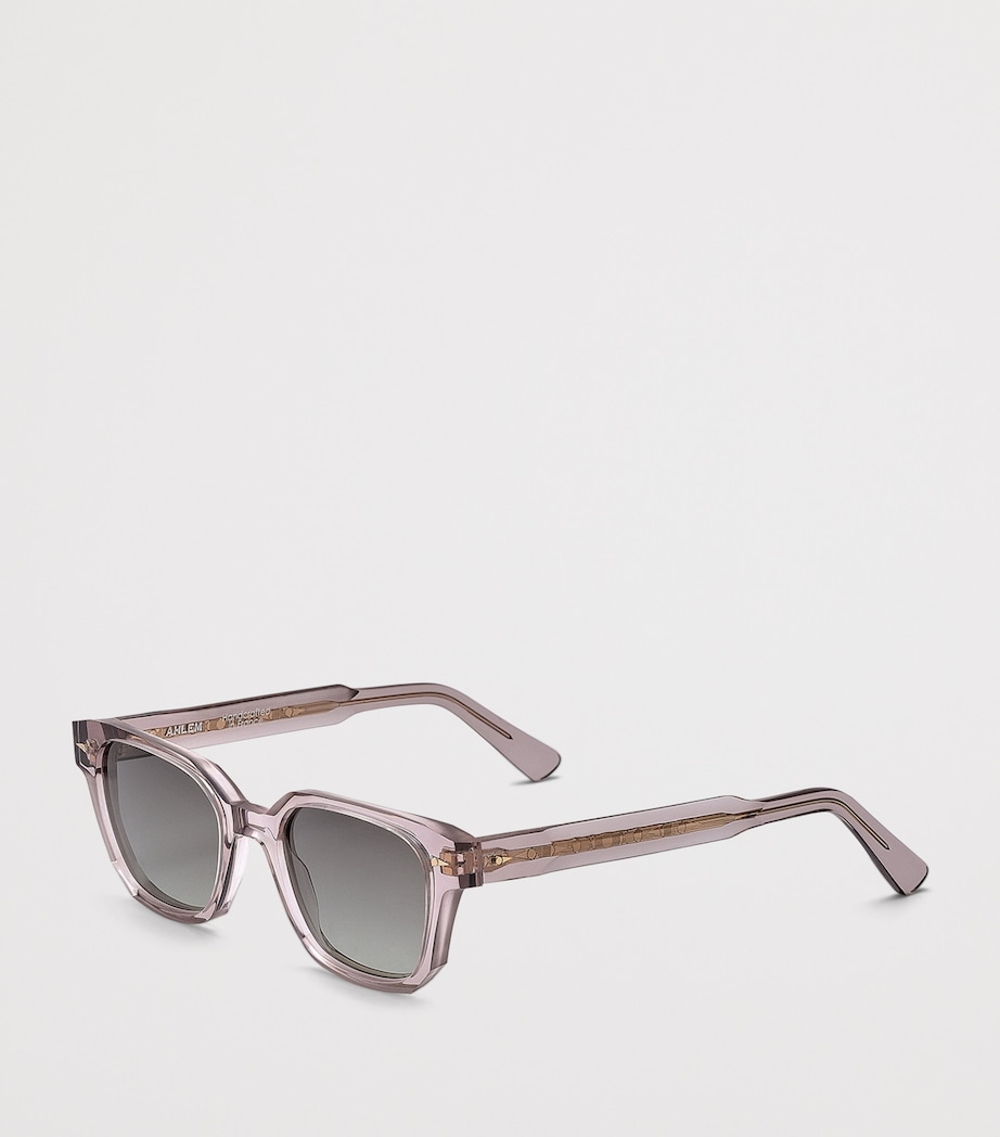 Ahlem Saint Georges Square Sunglasses Lavender/ Grn Grad Image 2