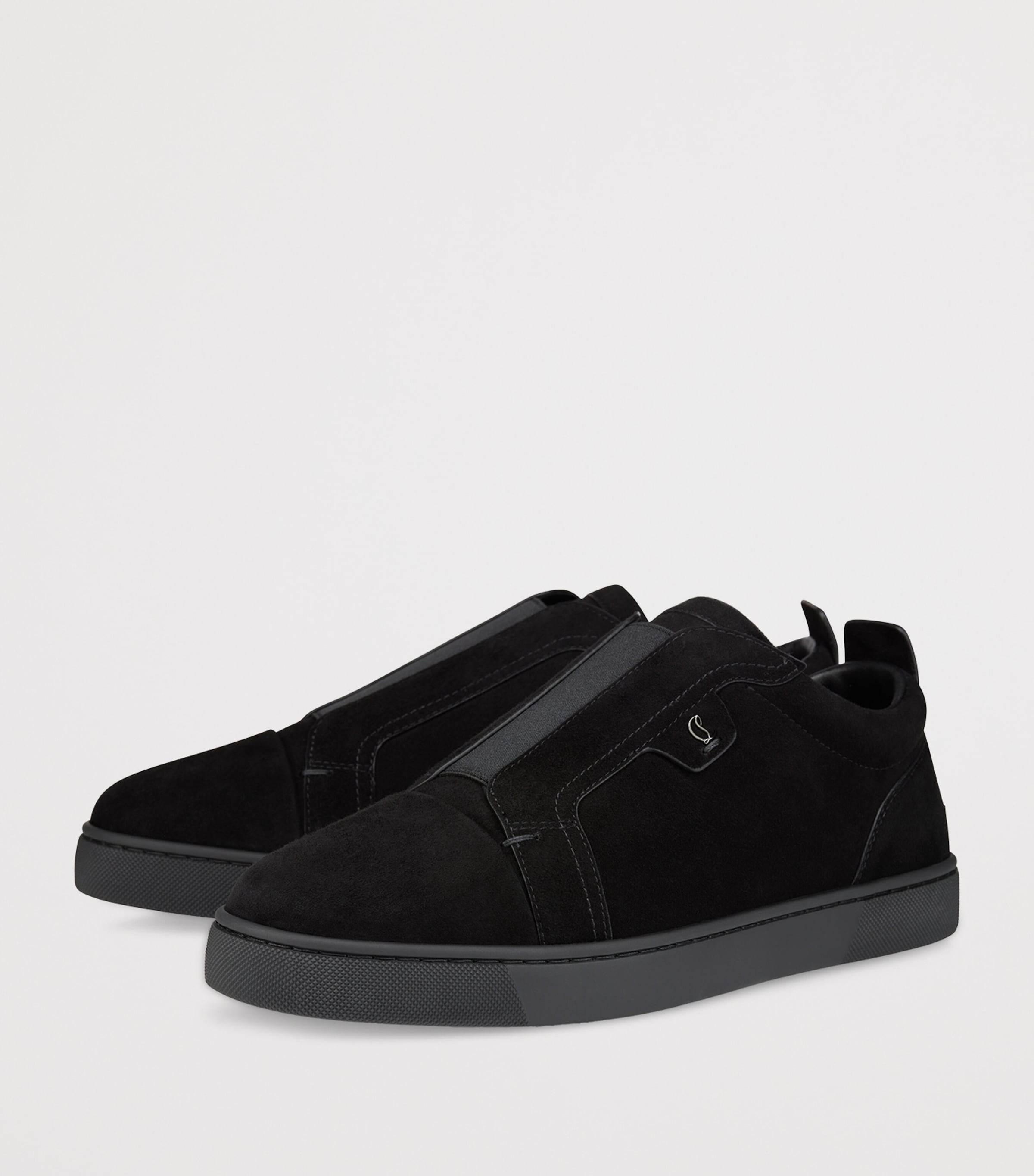 St. Louis Suede Slip-On Sneakers BK01 Image 2