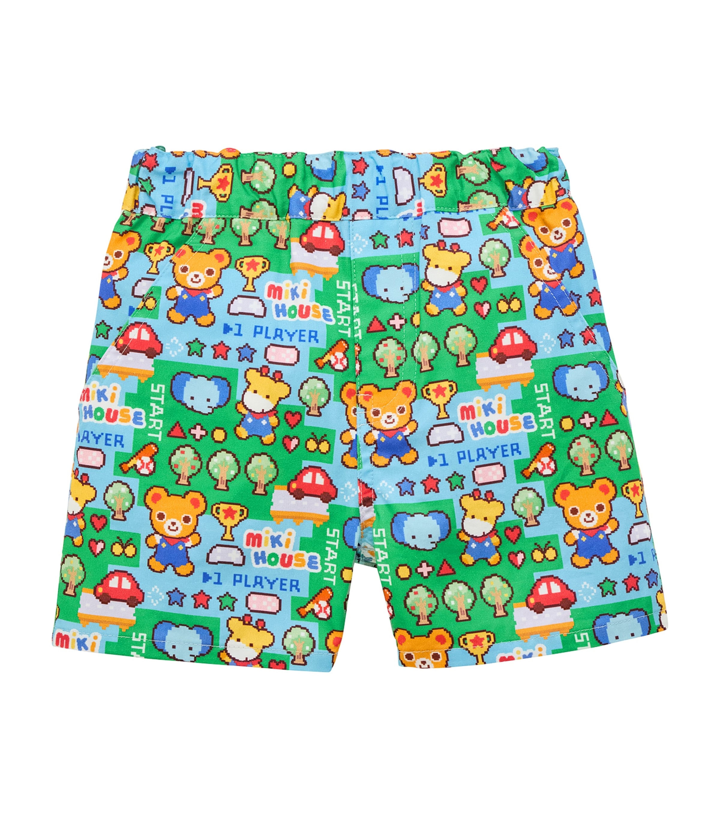 Miki House Pucci Pixel-Art Shorts (2-4 Years) Image 1