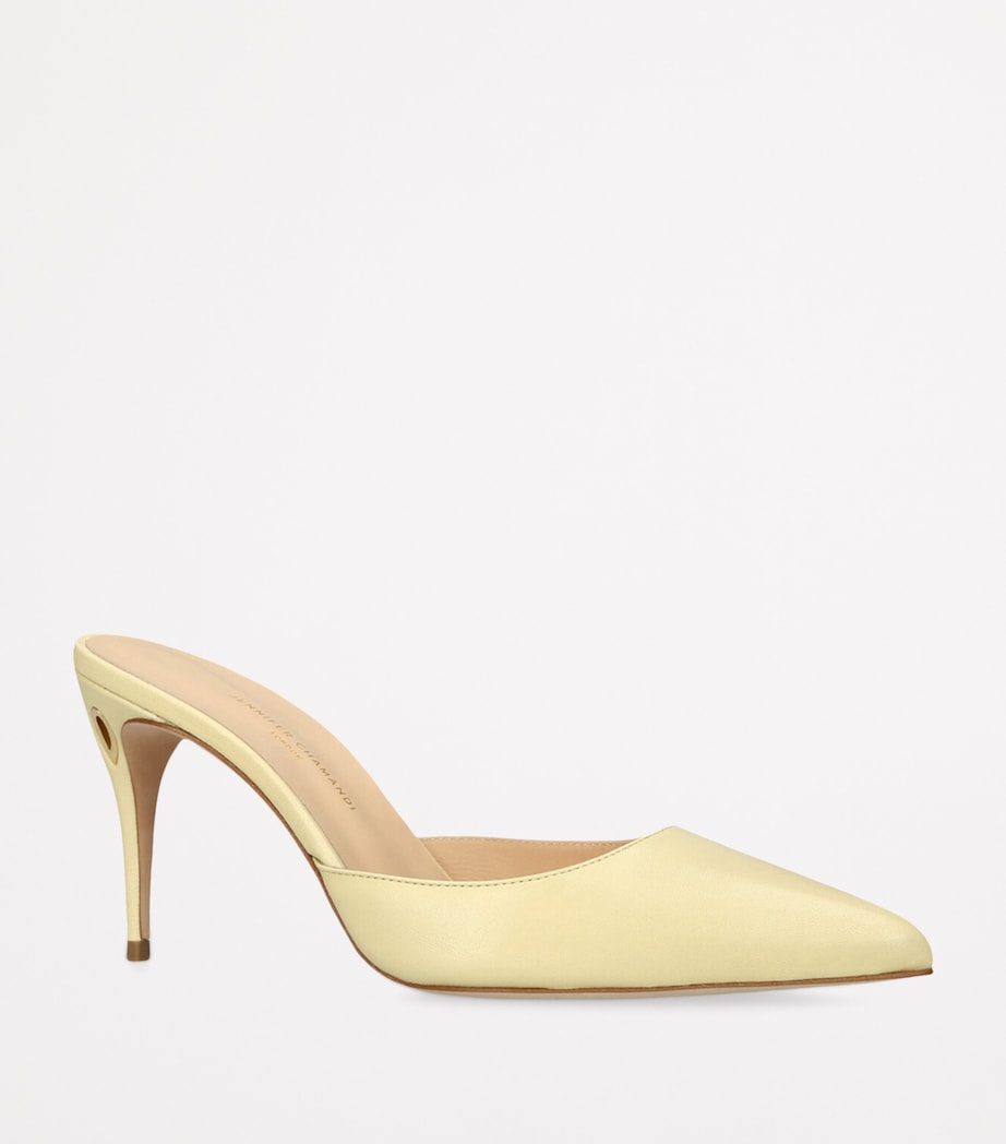 Leather Giuseppe Mules 85 YELLOW Image 3