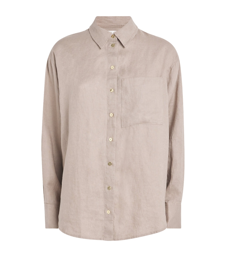 Linen Zakynthos Beach Shirt