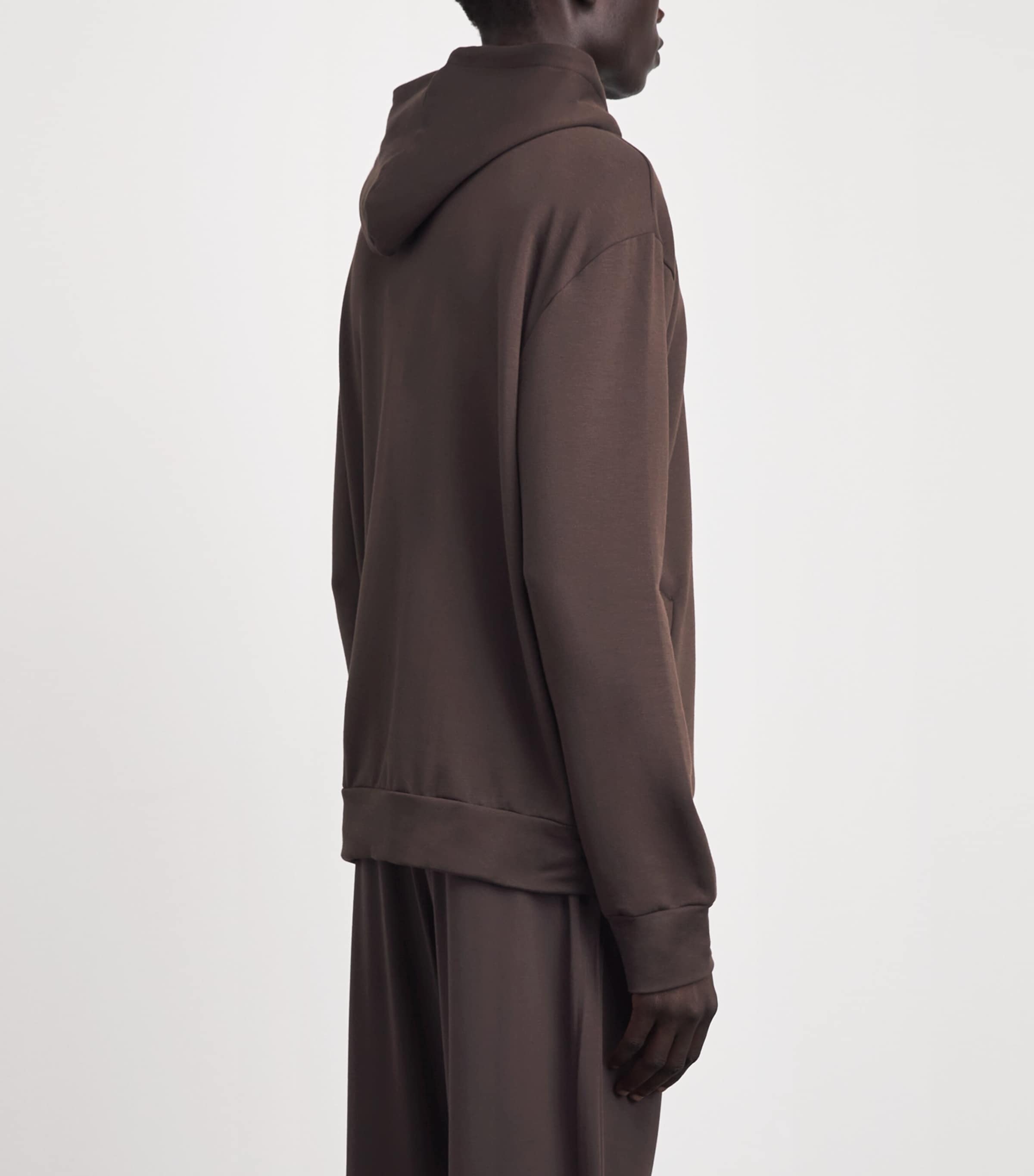 Homebody Mens Snuggle Hoodie Coffee Bean Image 5