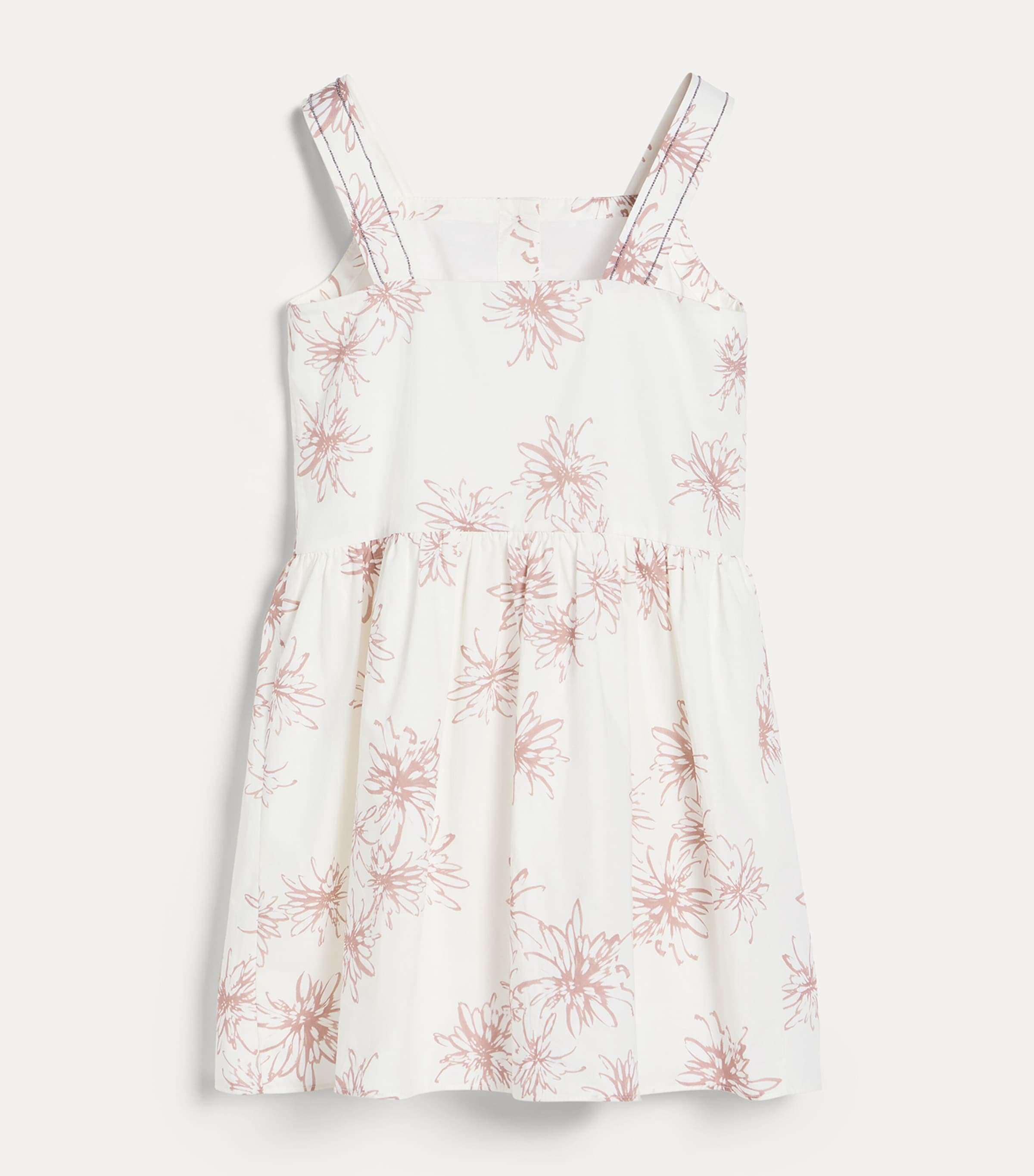 Brunello Cucinelli Kids Cotton Floral Dress (4-6 Years) Image 2