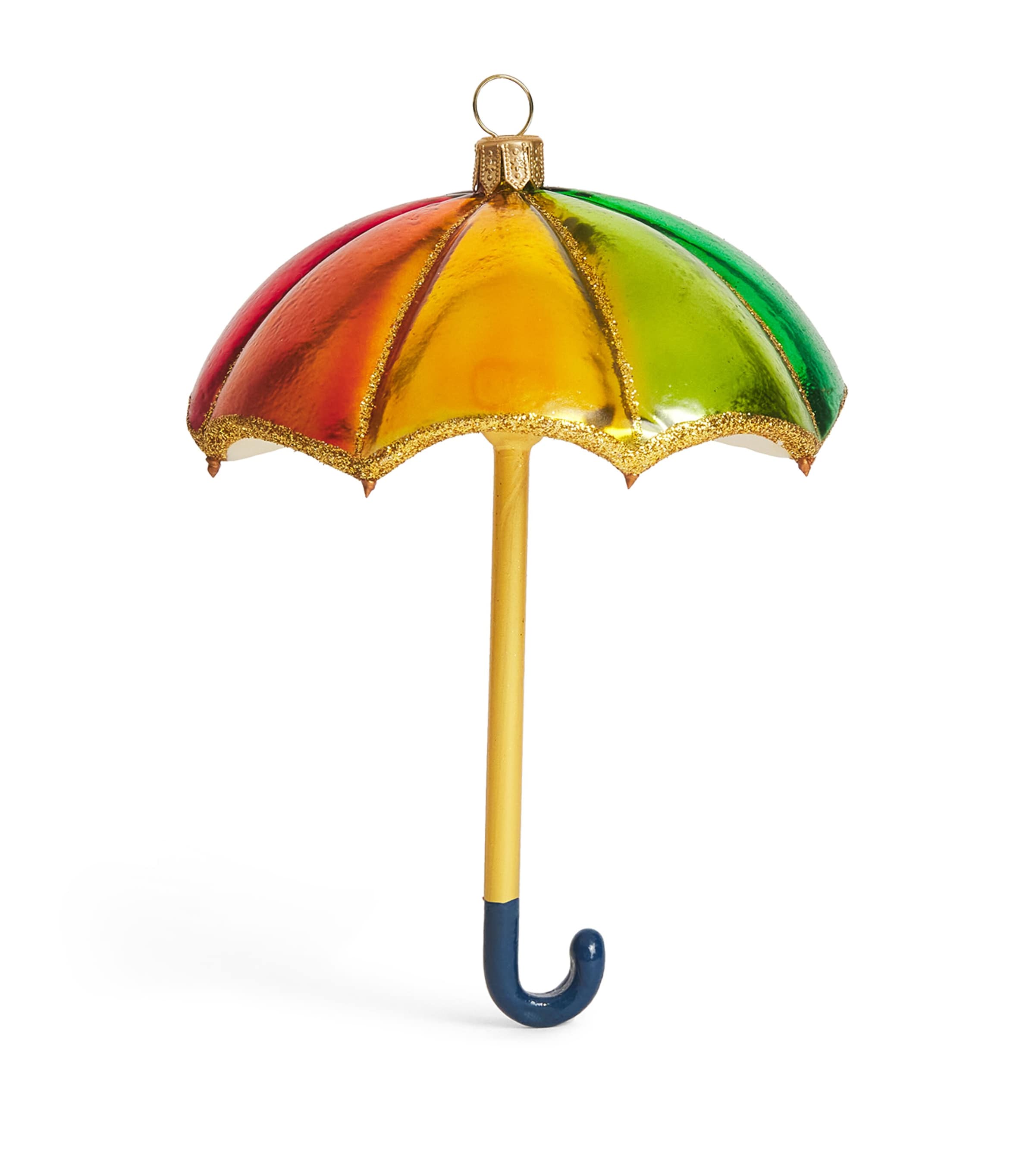 Harrods Rainbow Umbrella Tree Decoration In Multi