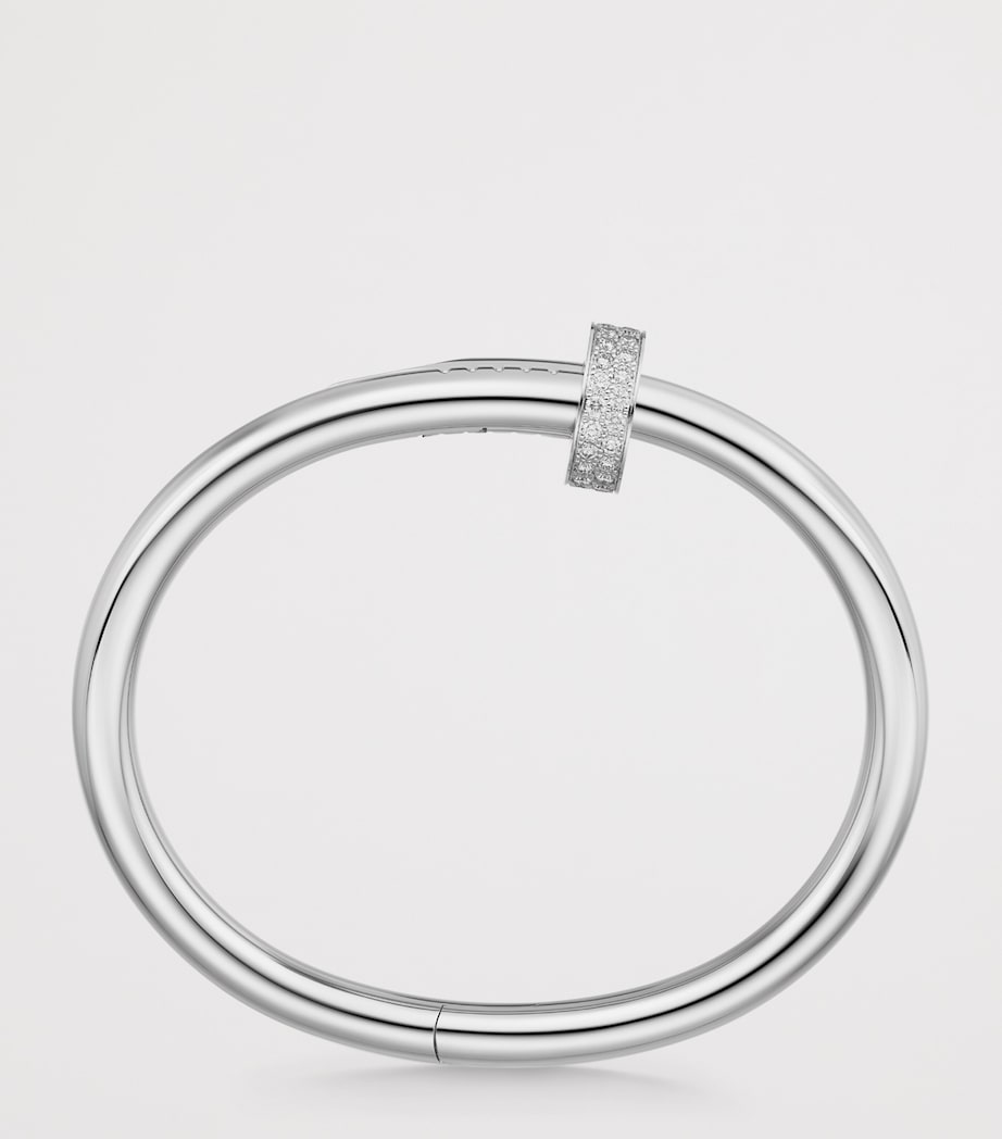 Cartier White Gold and Diamond Juste un Clou Bracelet White Gold Image 4