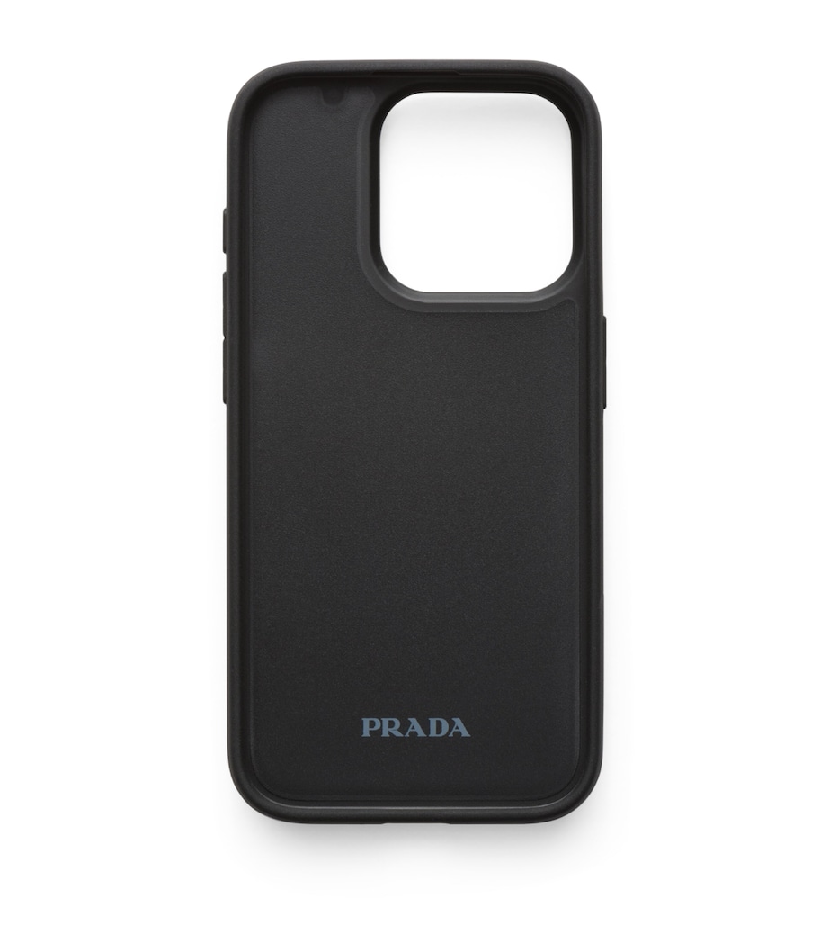 Prada Saffiano Leather iPhone 15 Pro Case Image 3