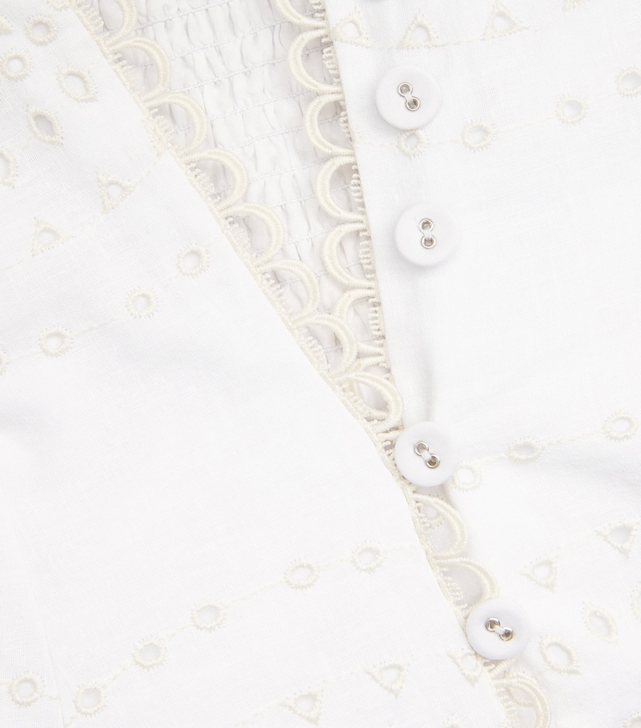 Broderie Anglaise Catta Maxi Dress IVORY NEL�M Image 5