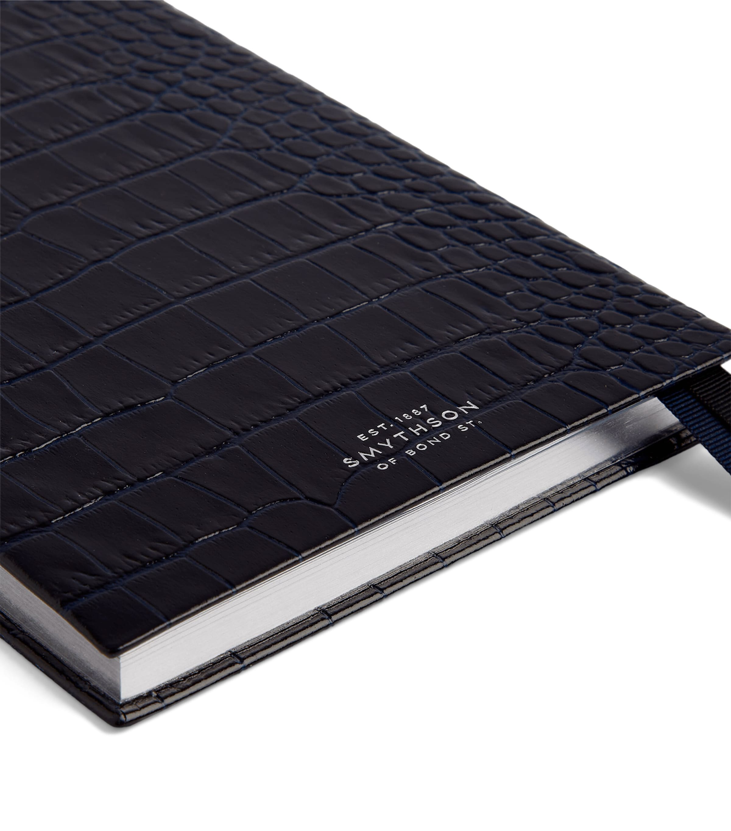 Smythson Leather Soho Weekly Diary 2027 Navy Image 6