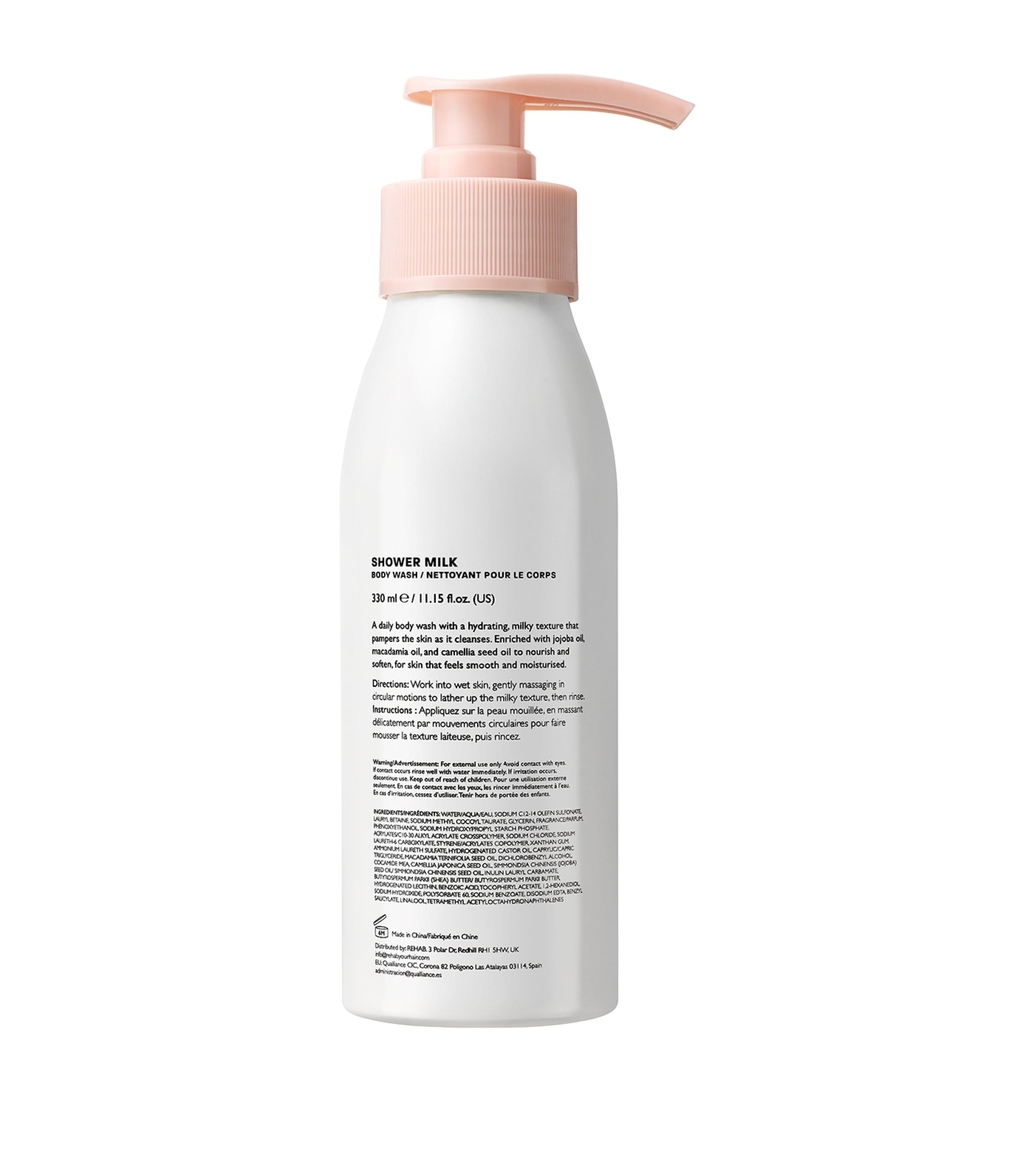 REHAB. Retreat Shower Milk (370g) Image 3