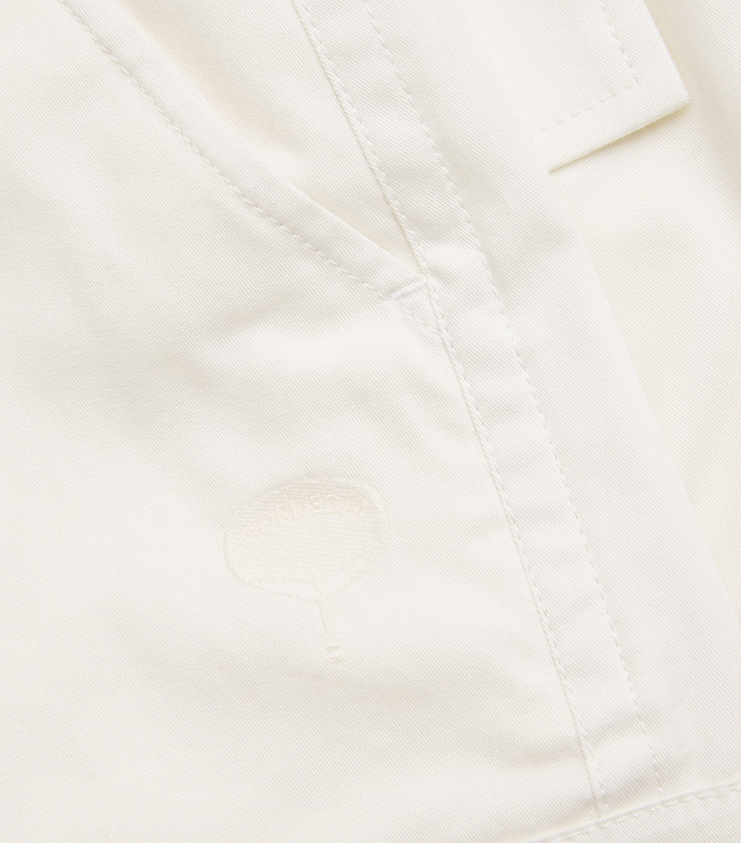 Cotton Oversized Cargo Trousers 003/ALABASTRO Image 5