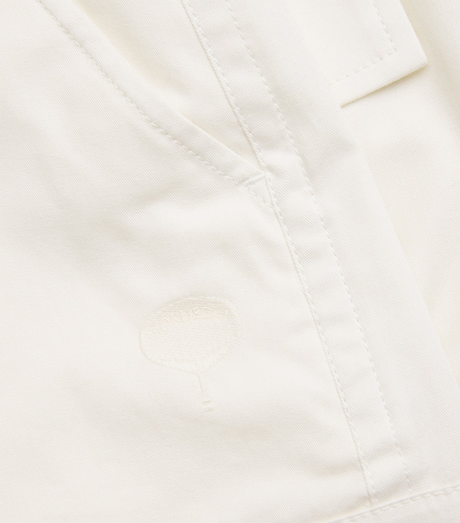 Cotton Oversized Cargo Trousers 003/ALABASTRO Image 5