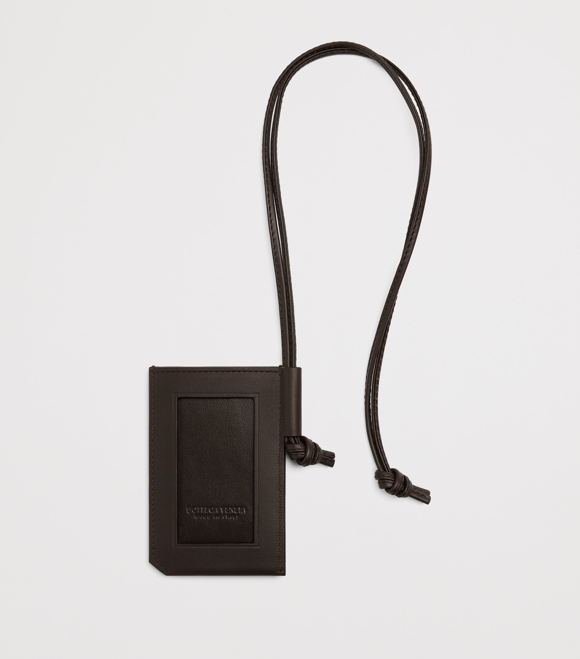 Leather Intreccio Badge Holder 2113 Image 2