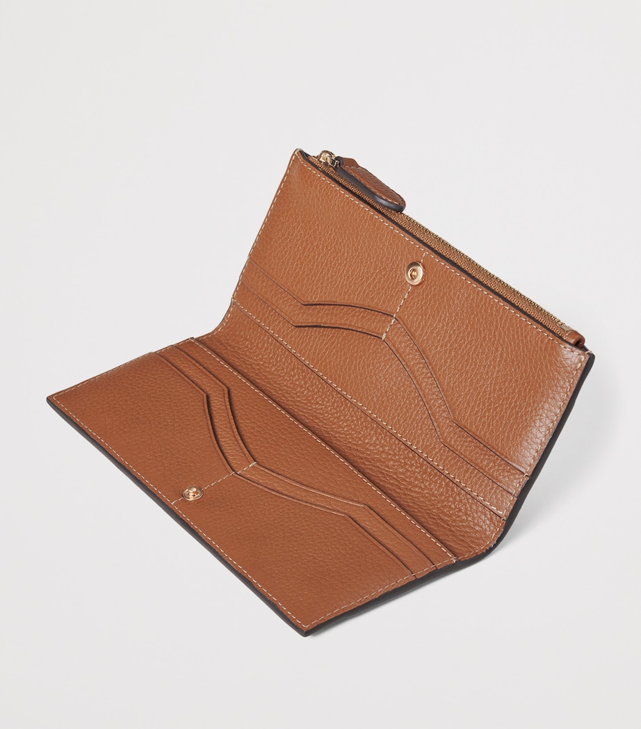 Aspinal Of London Large Leather Hudson Purse Tan Image 4