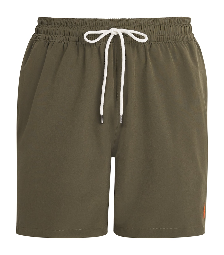 Polo Ralph Lauren Mens Traveller Swim Shorts Canopy Olive Image 1