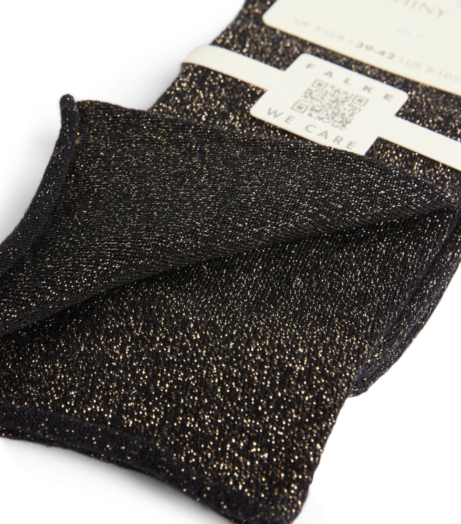 Shiny Socks 3009 BLACK Image 2