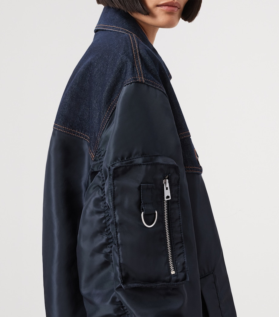 Hybrid Verity Bomber Jacket NAVY BLUE Image 7