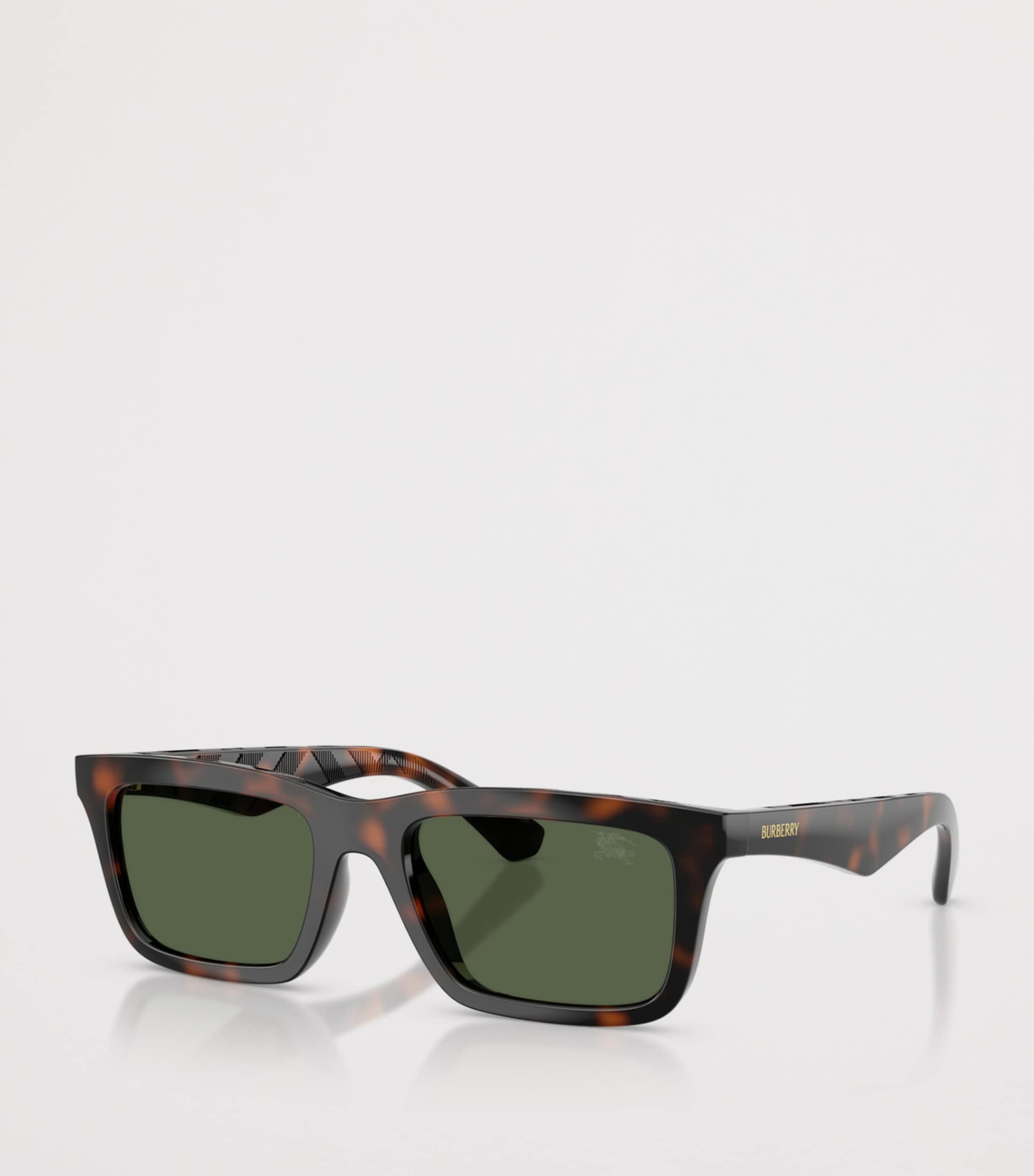 Injected BE4475U Rectangle Sunglasses 30029A Image 2