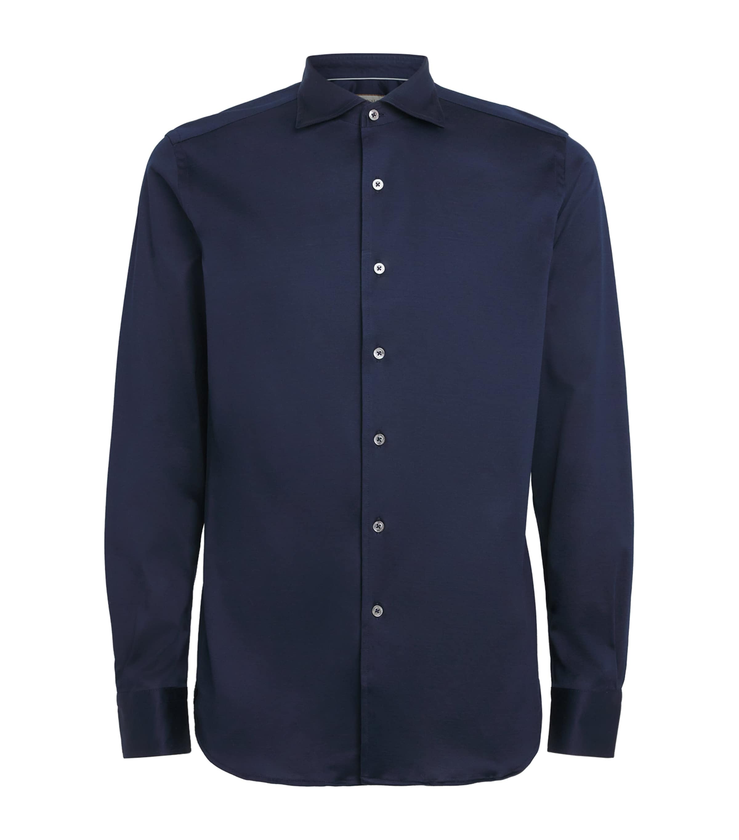 Cotton Cutaway Collar Shirt 301 Image 1