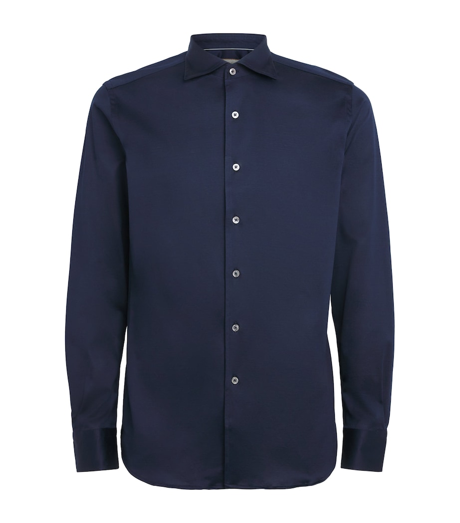 Cotton Cutaway Collar Shirt 301 Image 1