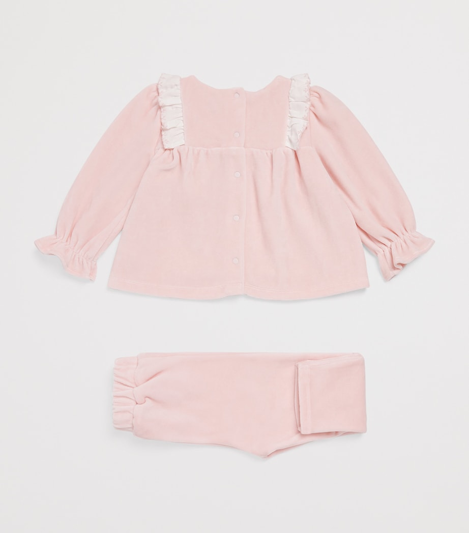 Patachou Ruffled Top And Trousers Set (6-24 Months) Image 2