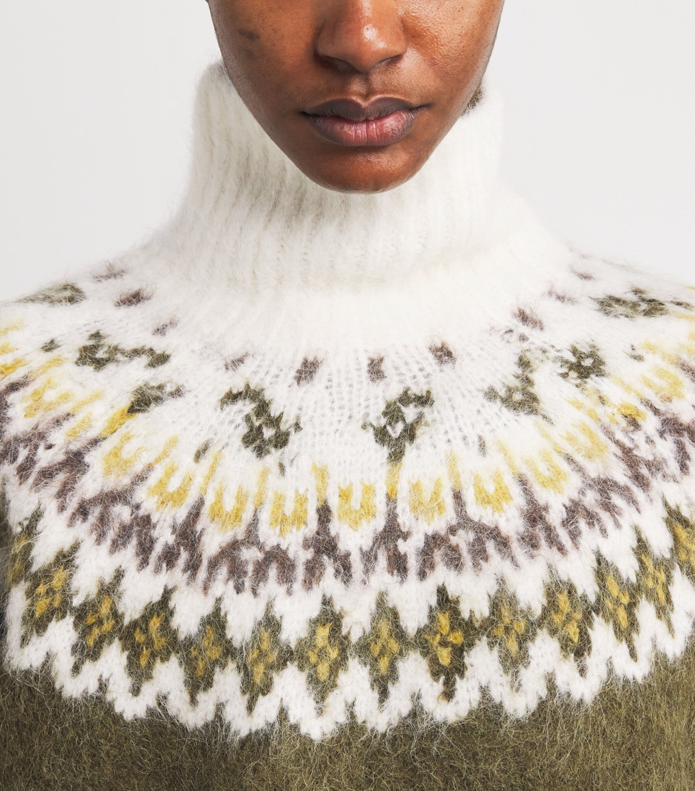 Alpaca-Blend Jacquard Beth Sweater ARMMT Image 6