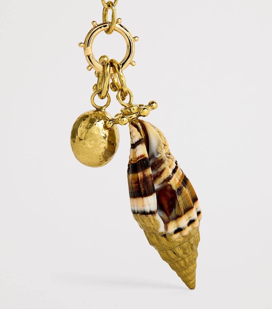 Livia Seashell Charm Necklace JASPER Image 5