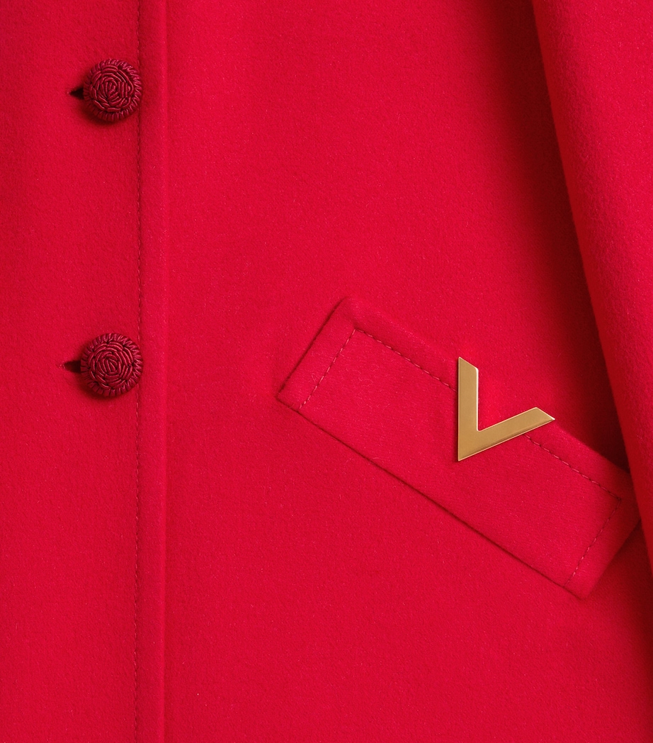 Wool-Cashmere Coat R9M Image 8