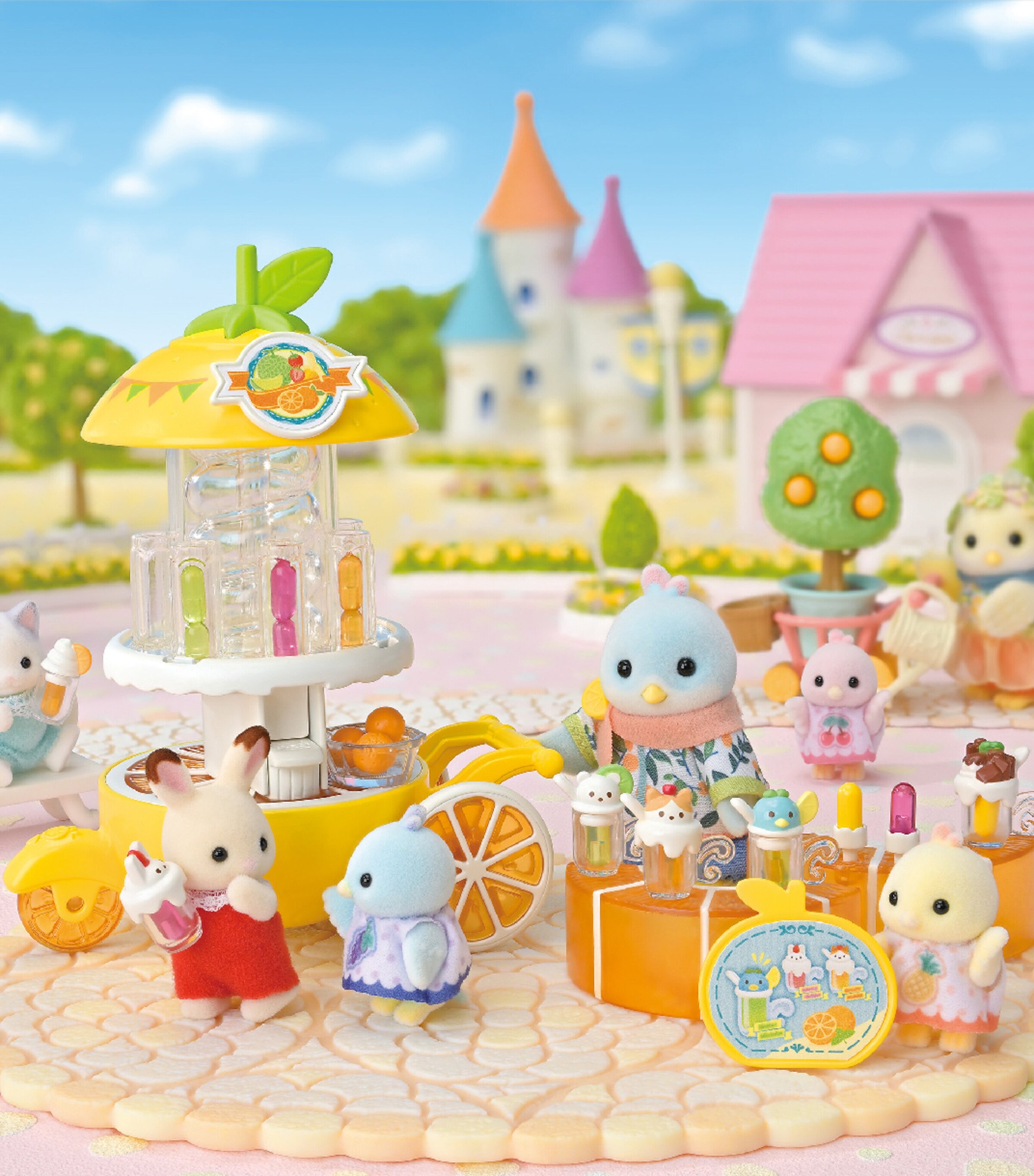 Sylvanian Families Citrus Bird Juice Stand Image 7